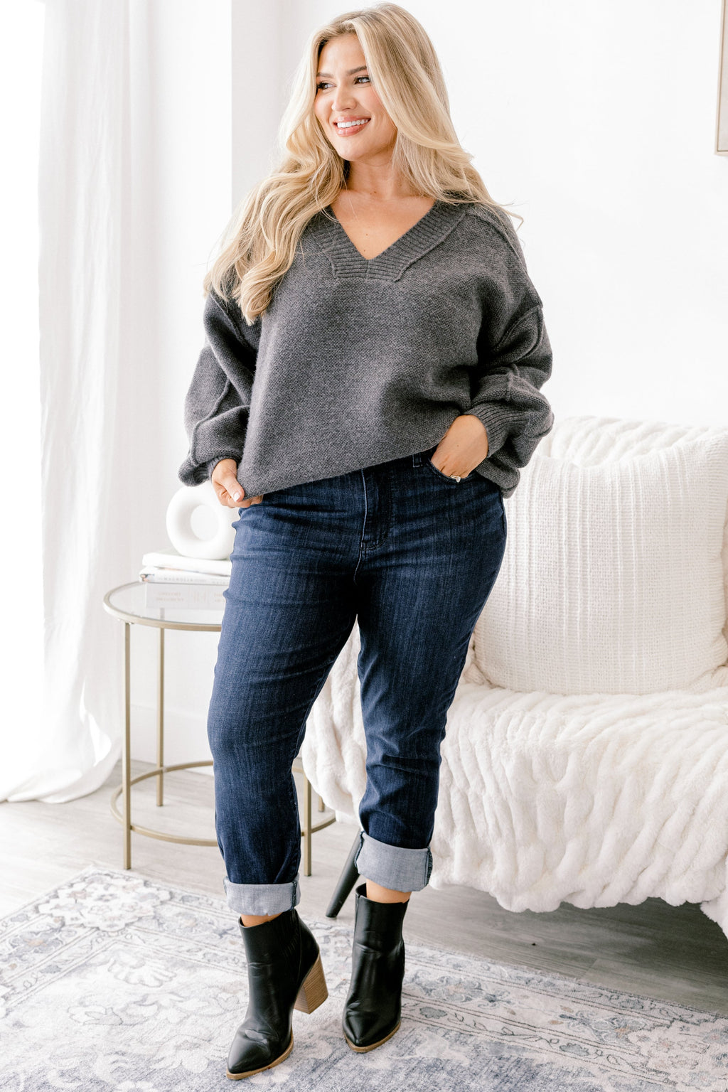 Judy Blue: Comes Down To This Jeans, Dark Wash