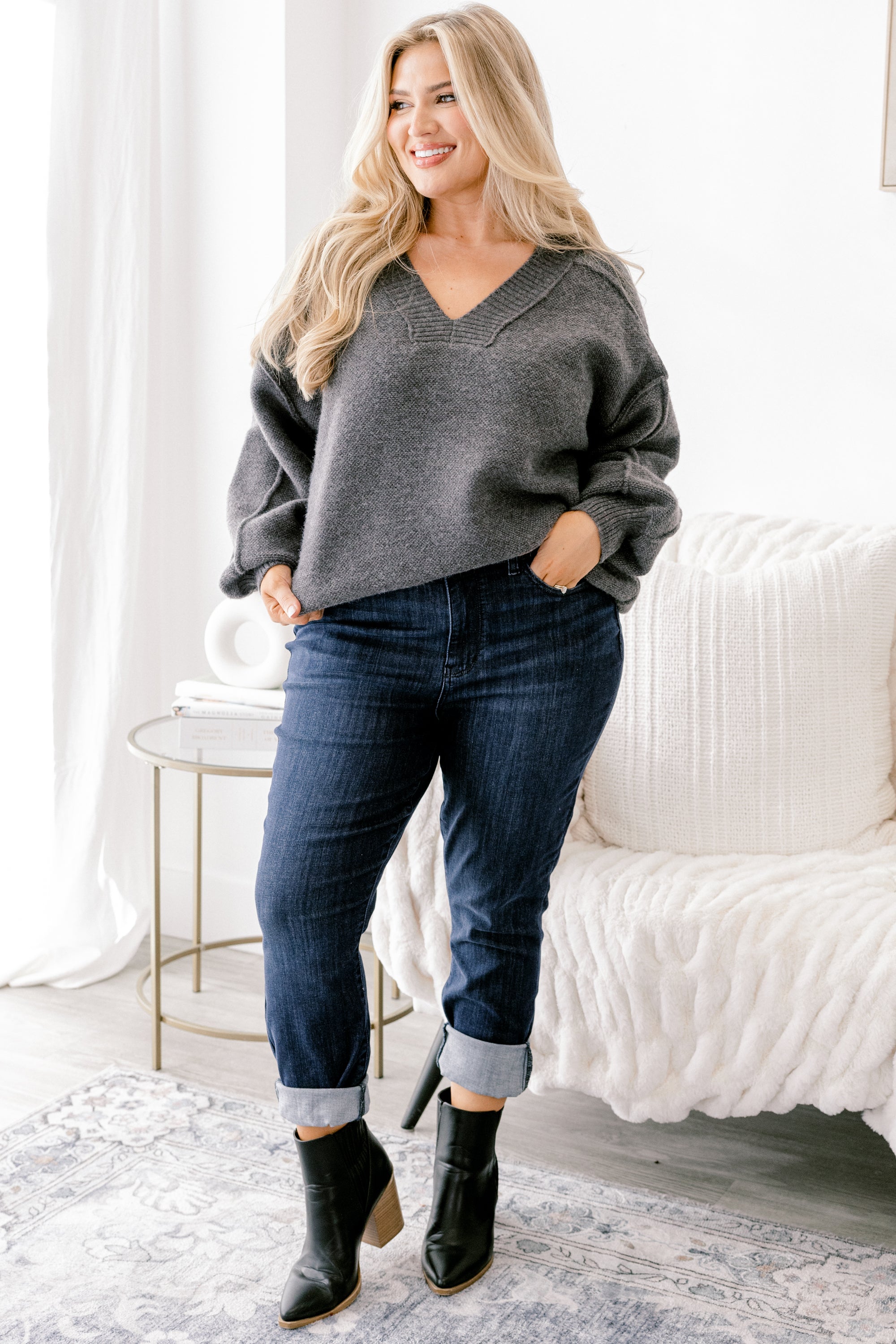 Judy Blue: Comes Down To This Jeans, Dark Wash