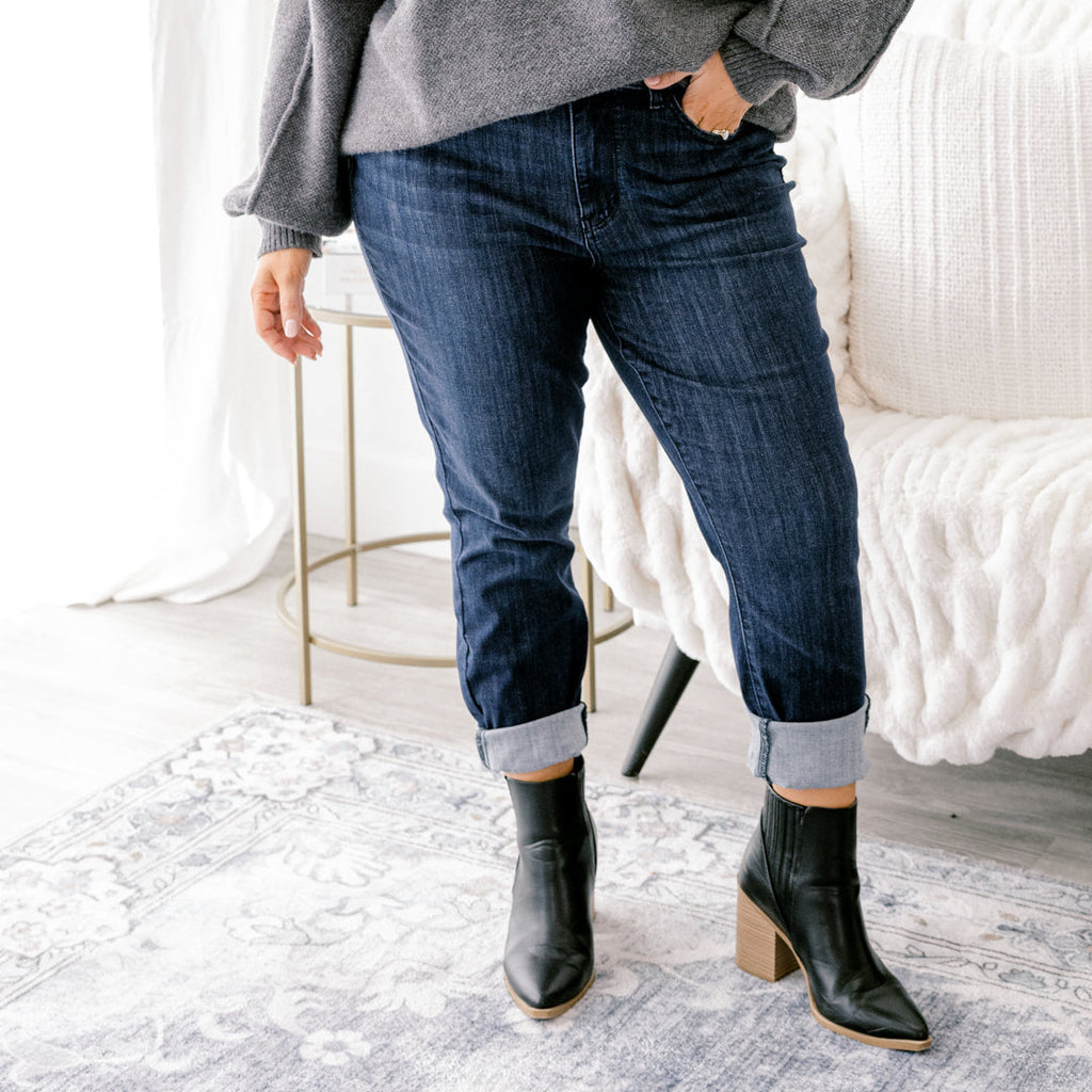 Judy Blue: Comes Down To This Jeans, Dark Wash