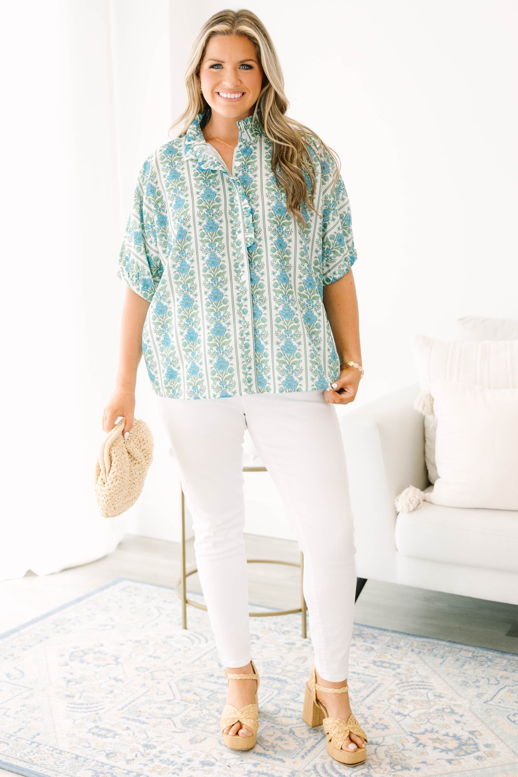 Just A Theory Top, Blue