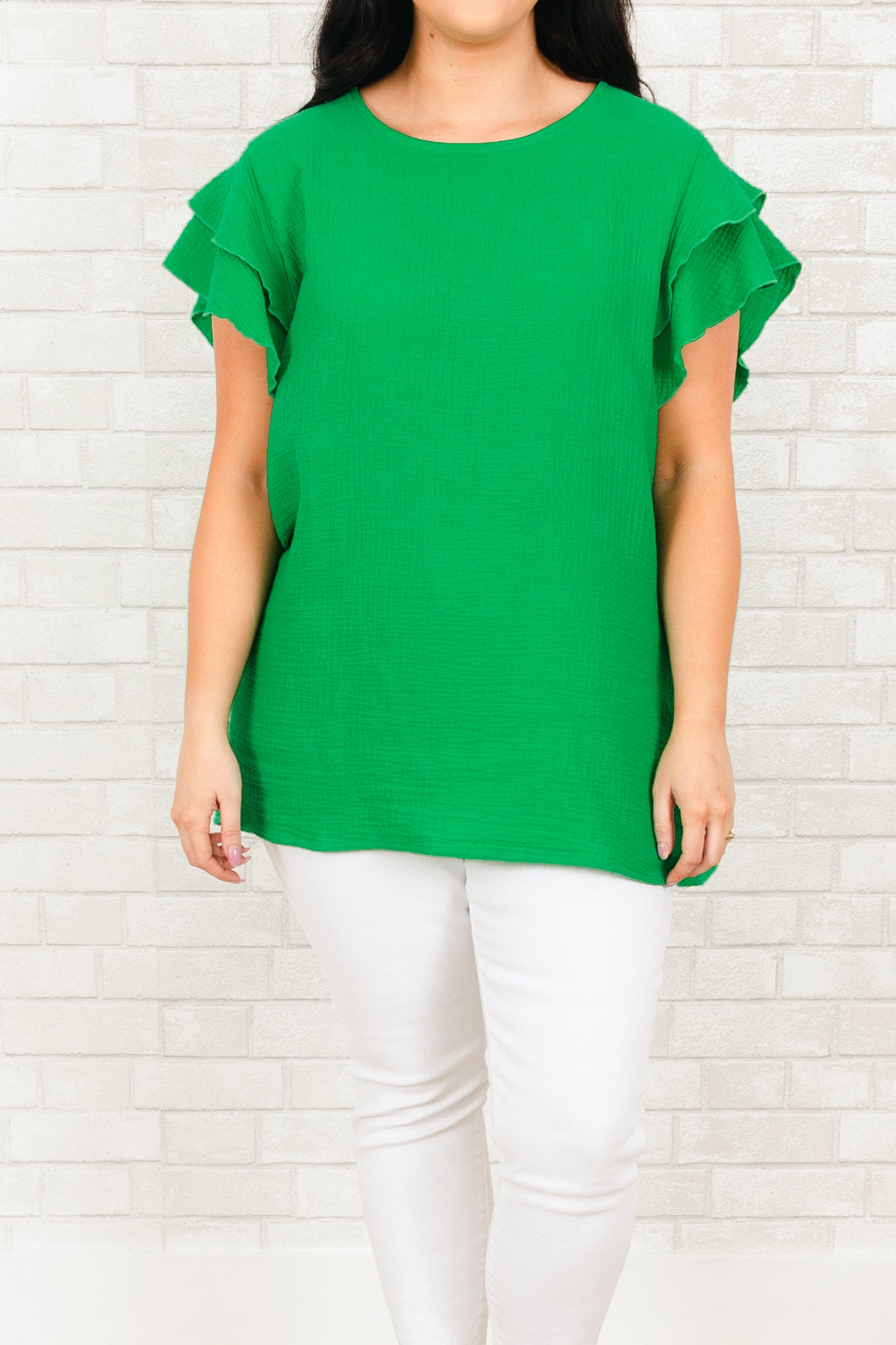 Just Another Dreamer Top, Kelly Green