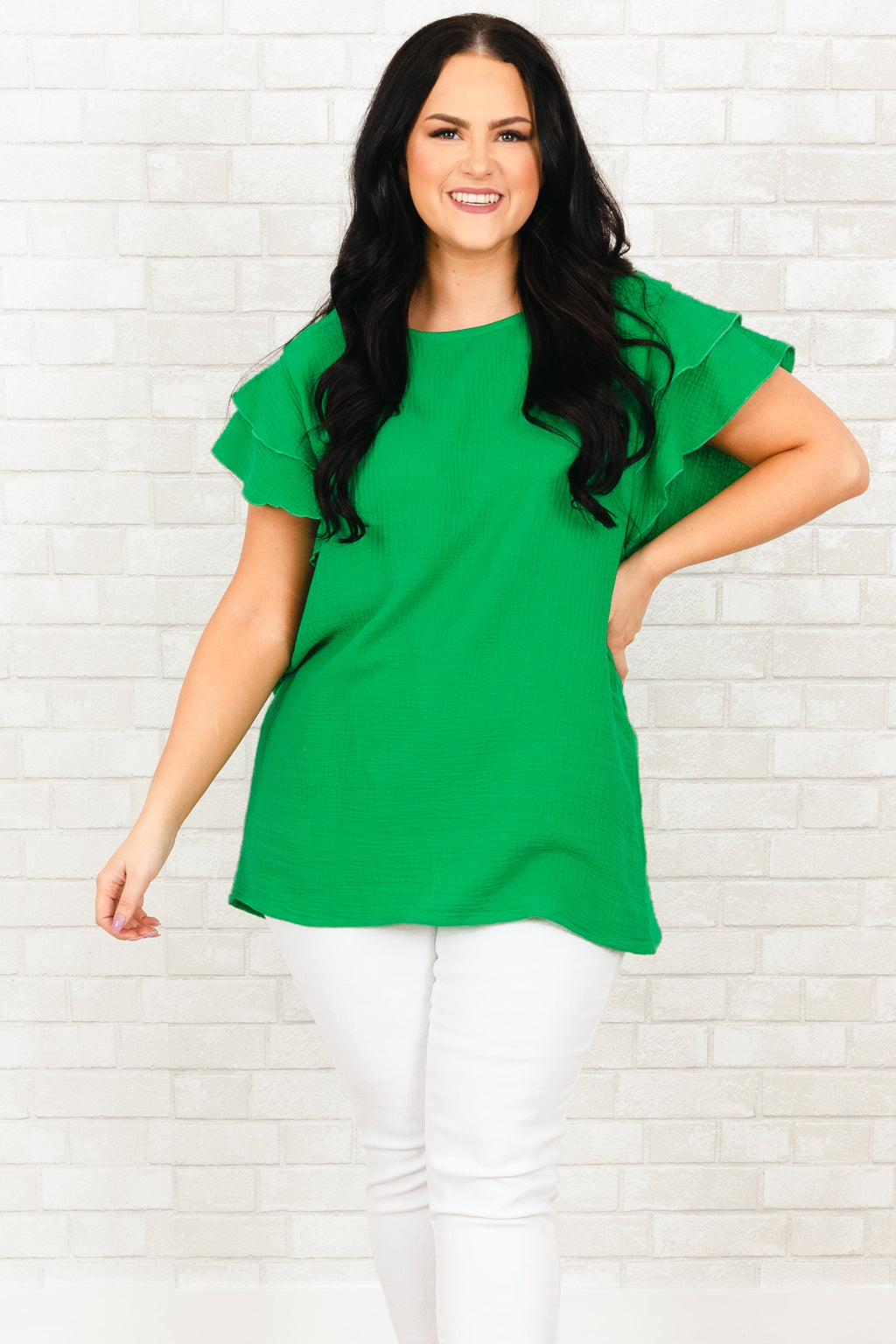 Just Another Dreamer Top, Kelly Green
