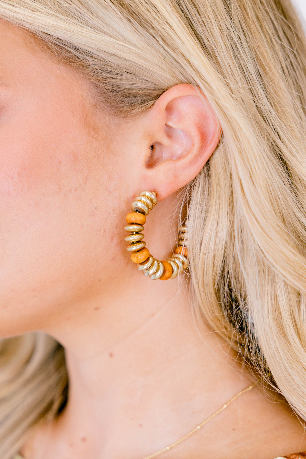 Just Another Path Earrings, Brown