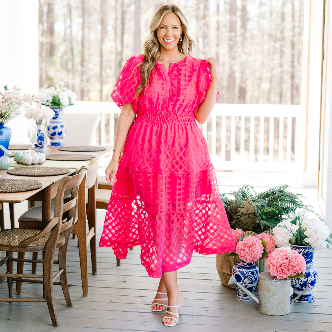 Just Because Dress, Pink