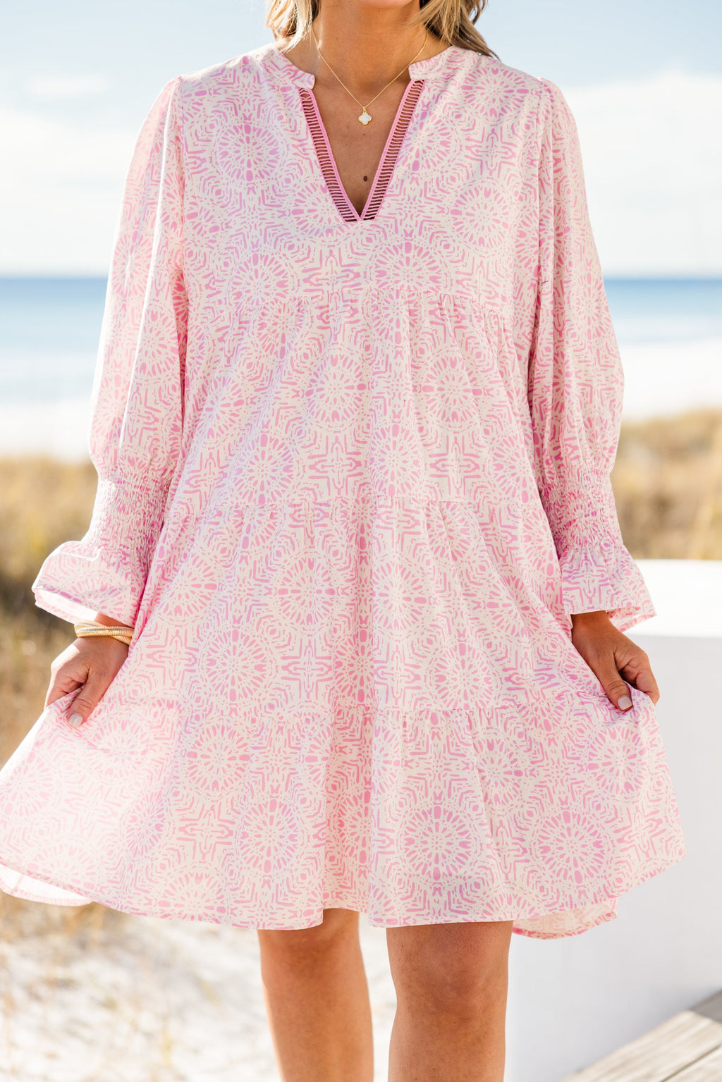 Just Being Me Dress, Pink