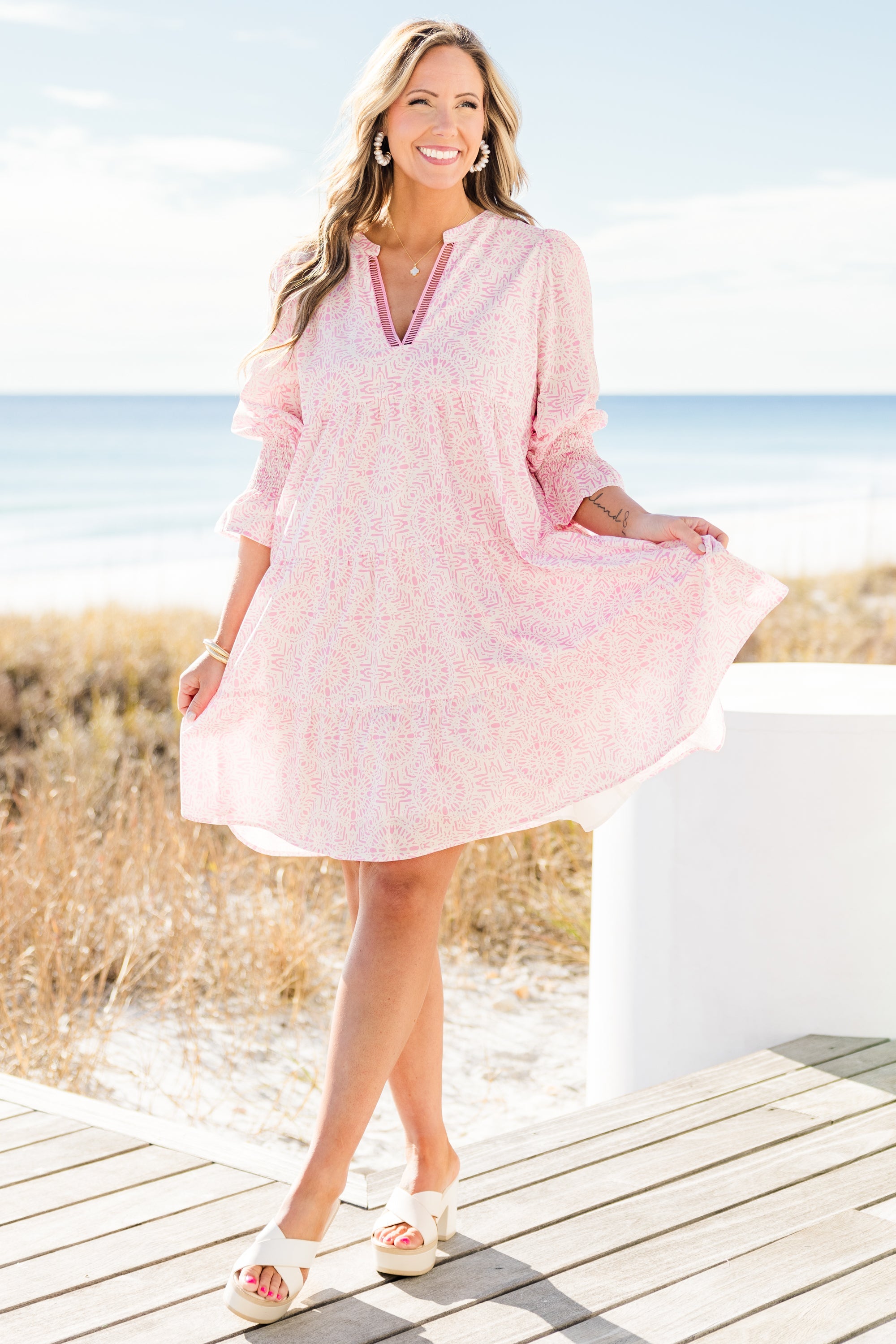 Just Being Me Dress, Pink