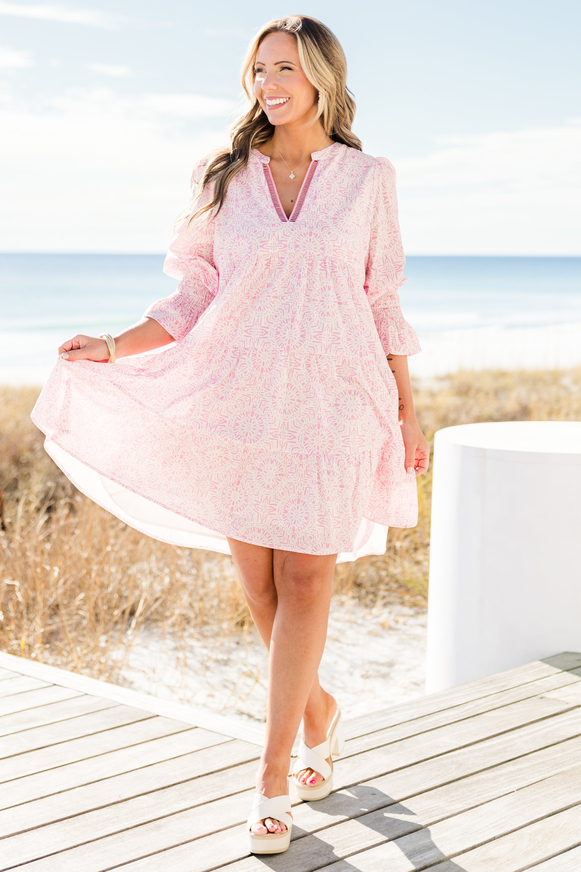 Just Being Me Dress, Pink
