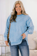 Just For Fun Sweatshirt, Deep Sky