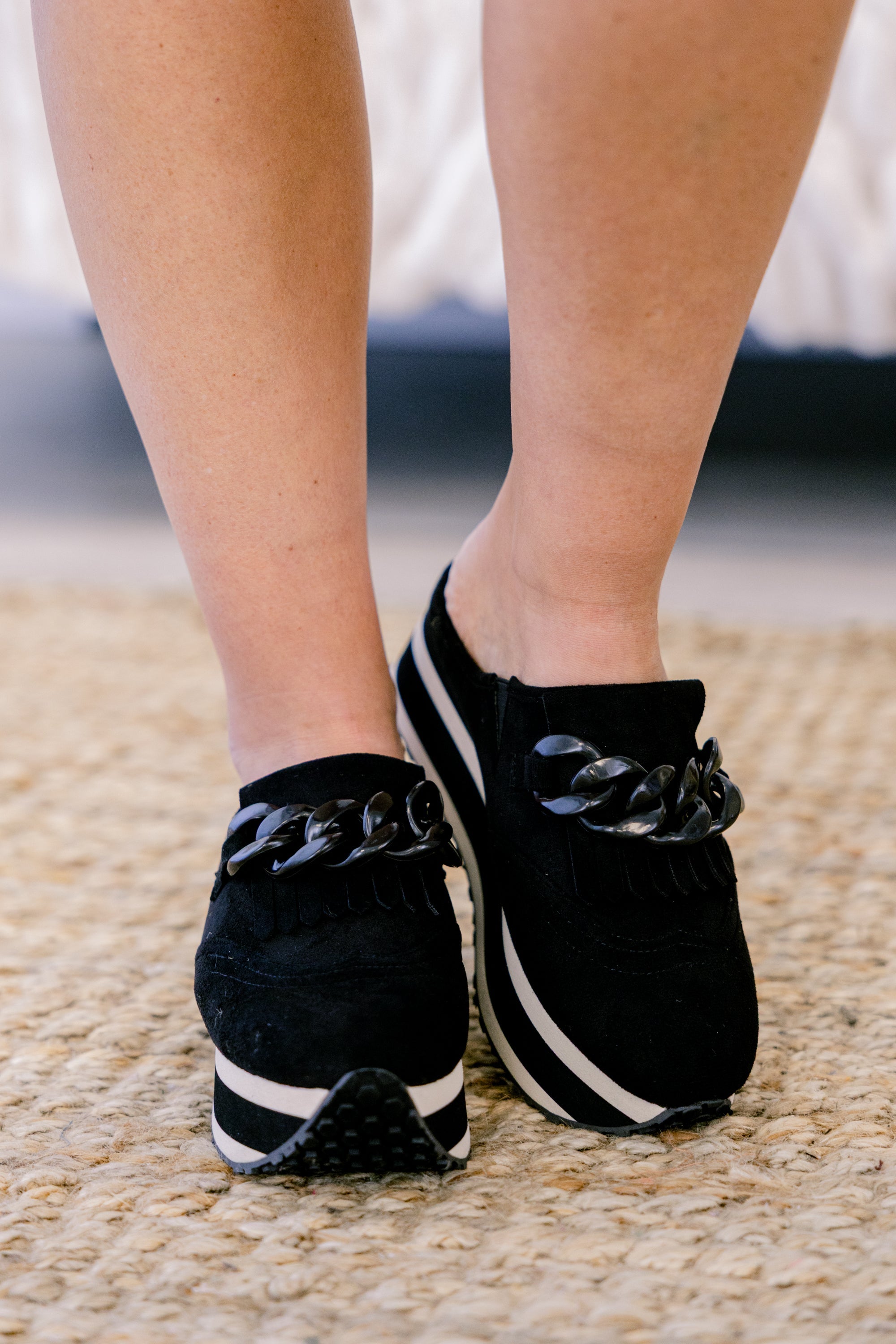 Just Got Back Sneakers, Black