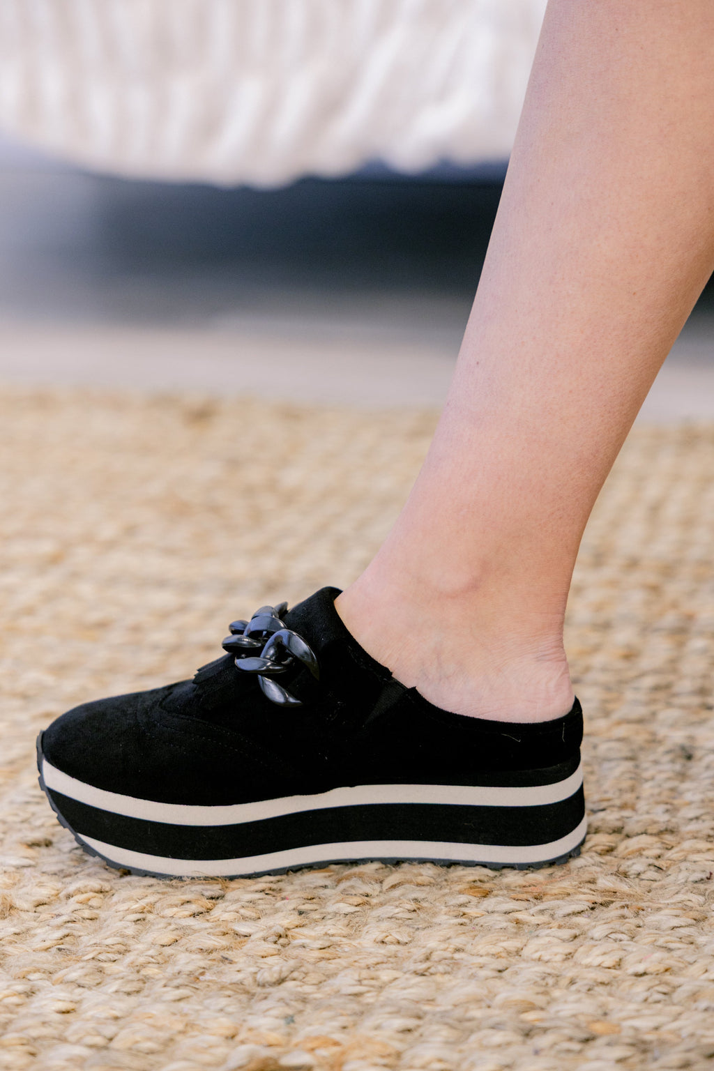 Just Got Back Sneakers, Black