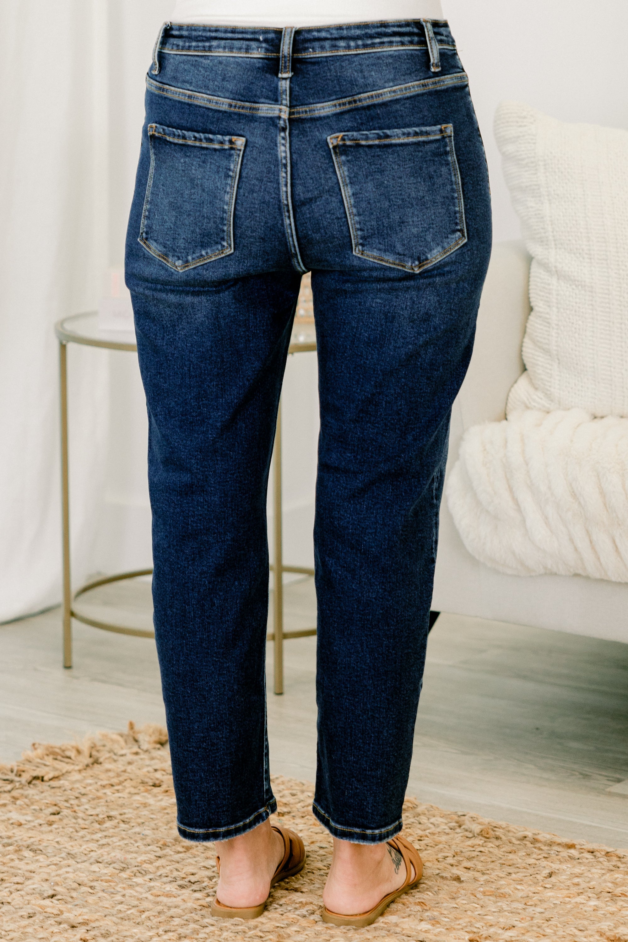 Just Like Fate Jeans, Dark Wash