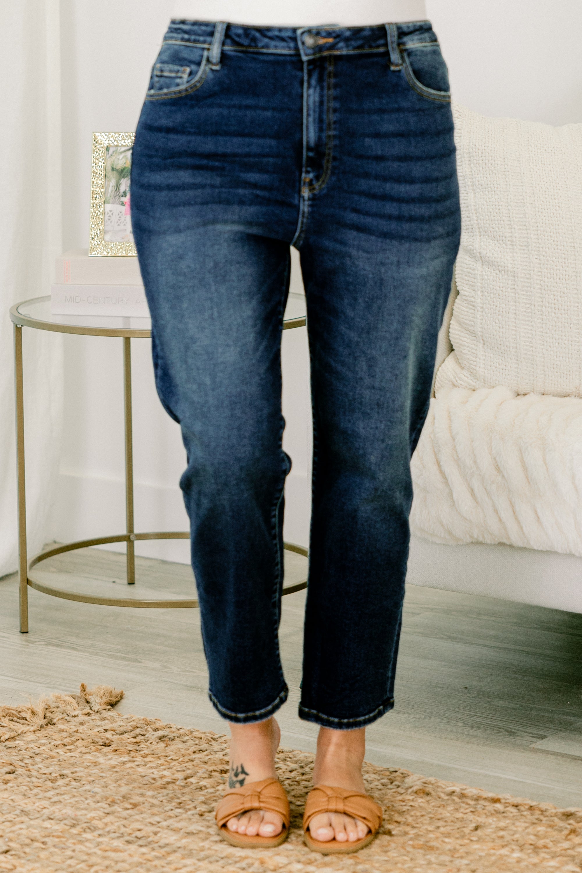 Just Like Fate Jeans, Dark Wash