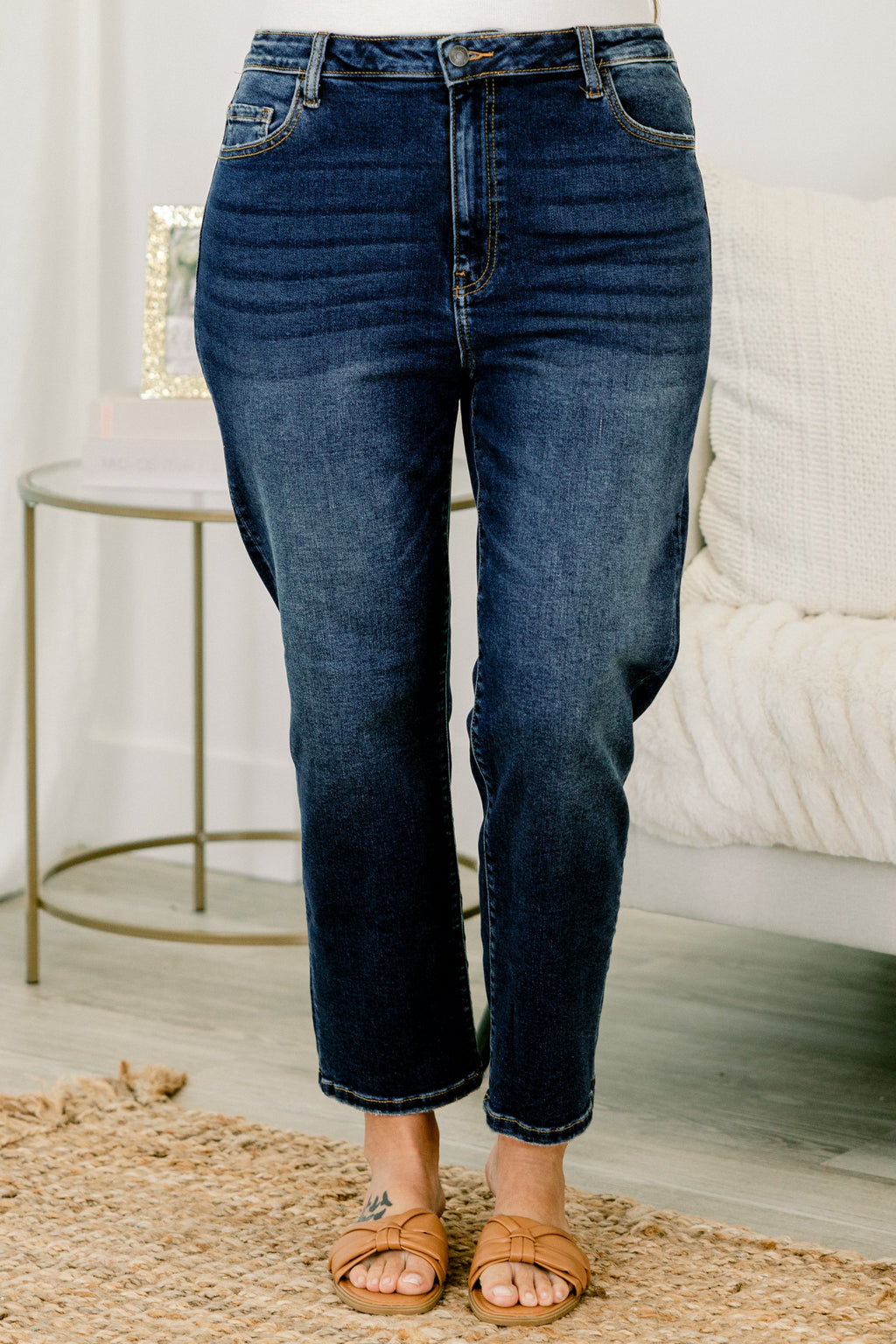 Just Like Fate Jeans, Dark Wash