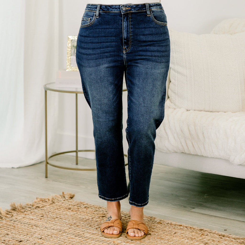 Just Like Fate Jeans, Dark Wash