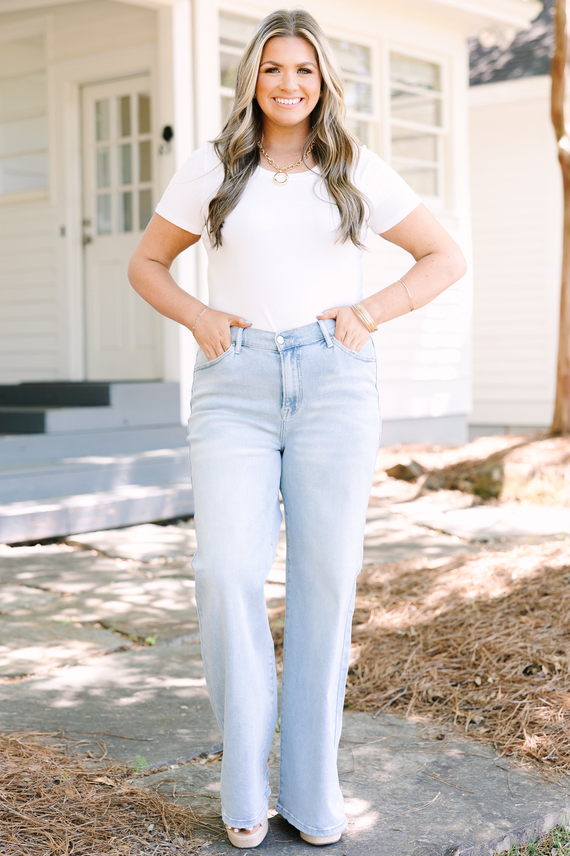 Just Like Me Jeans, Light Wash