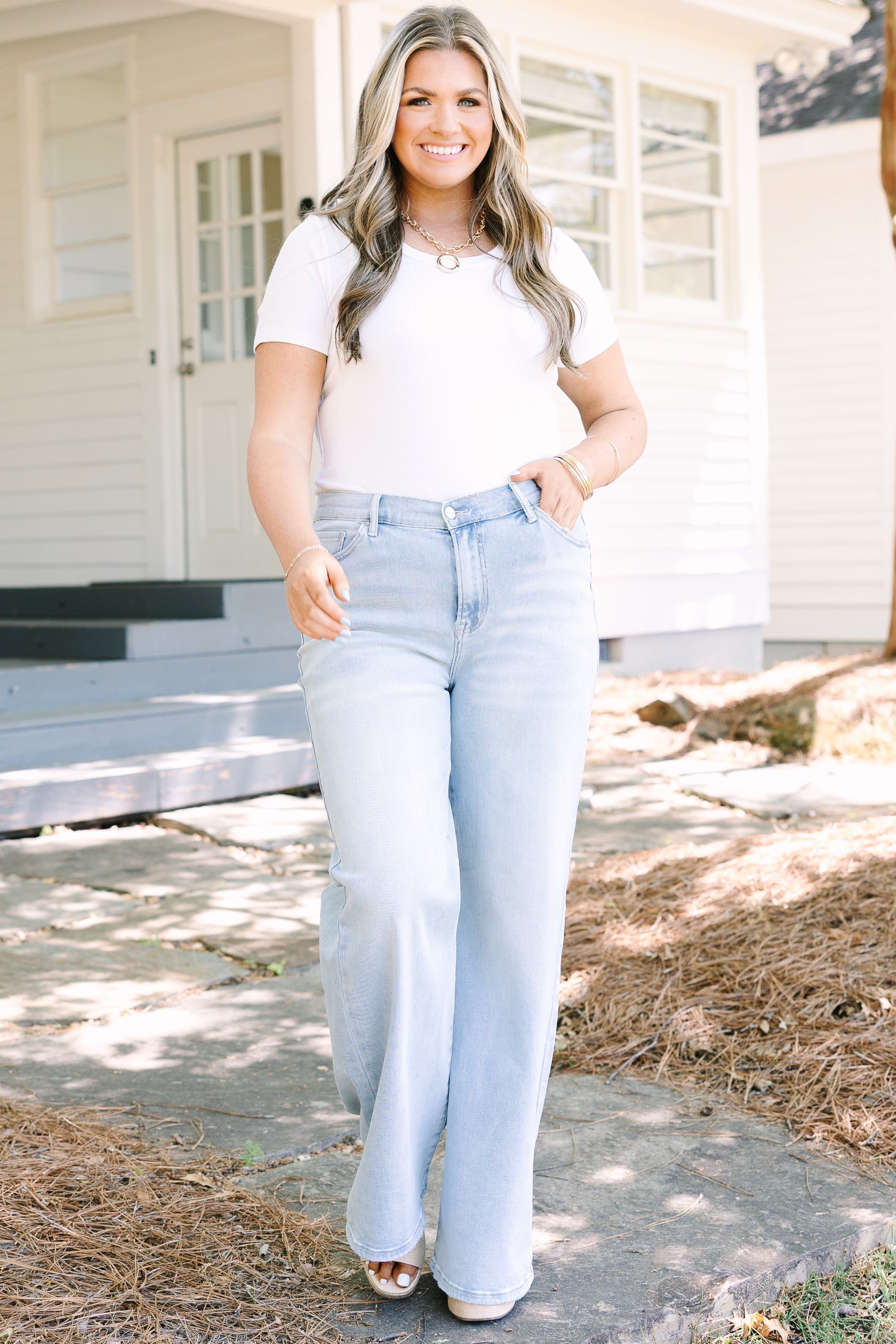 Just Like Me Jeans, Light Wash