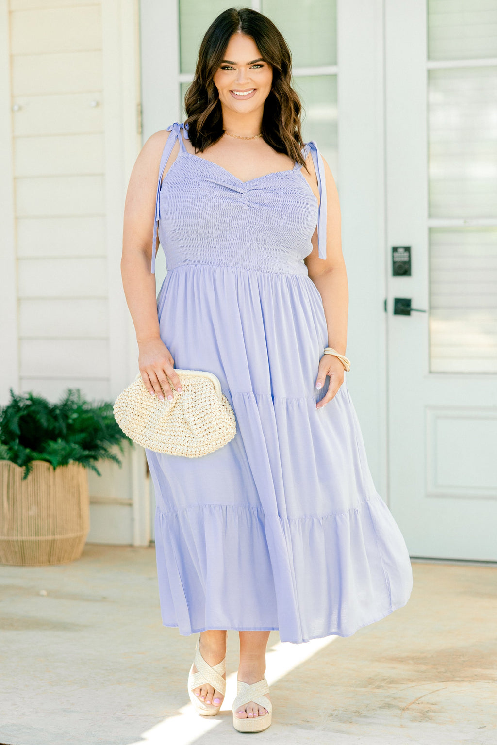 Just My Luck Dress, Sky
