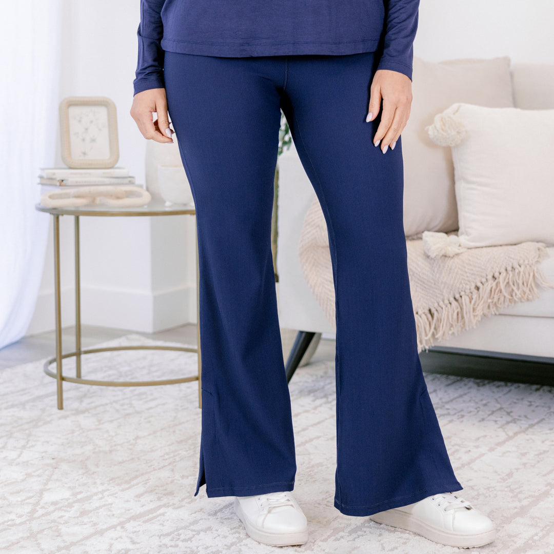 Just My Luck Leggings, Navy