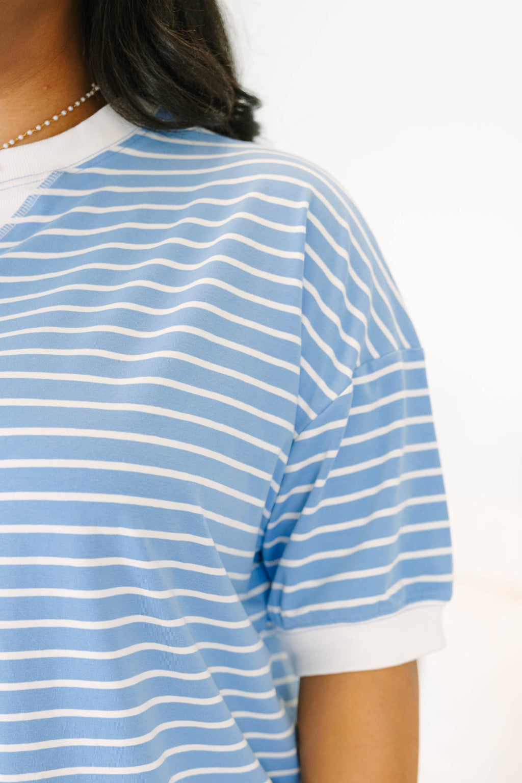 Just Relaxed Top, Cornflower