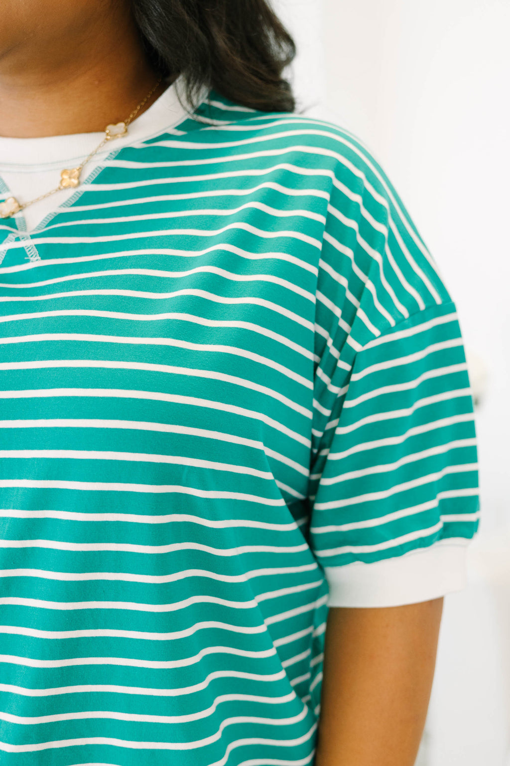 Just Relaxed Top, Green