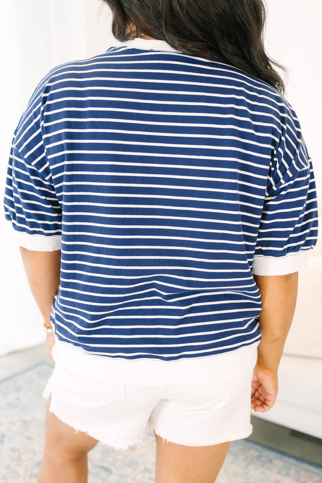 Just Relaxed Top, Navy