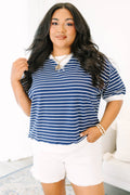 Just Relaxed Top, Navy