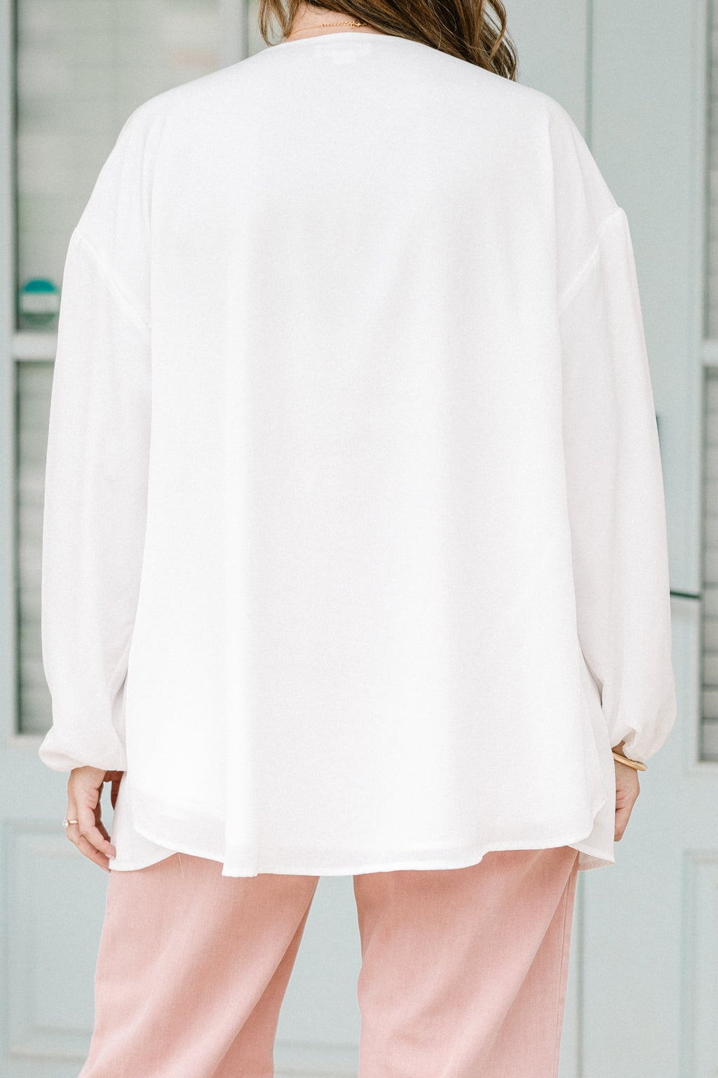 Just Stepping Out Top, White