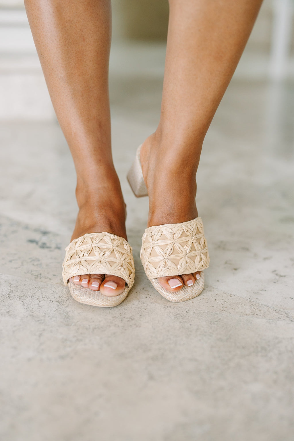 Just The Moment Heels, Natural