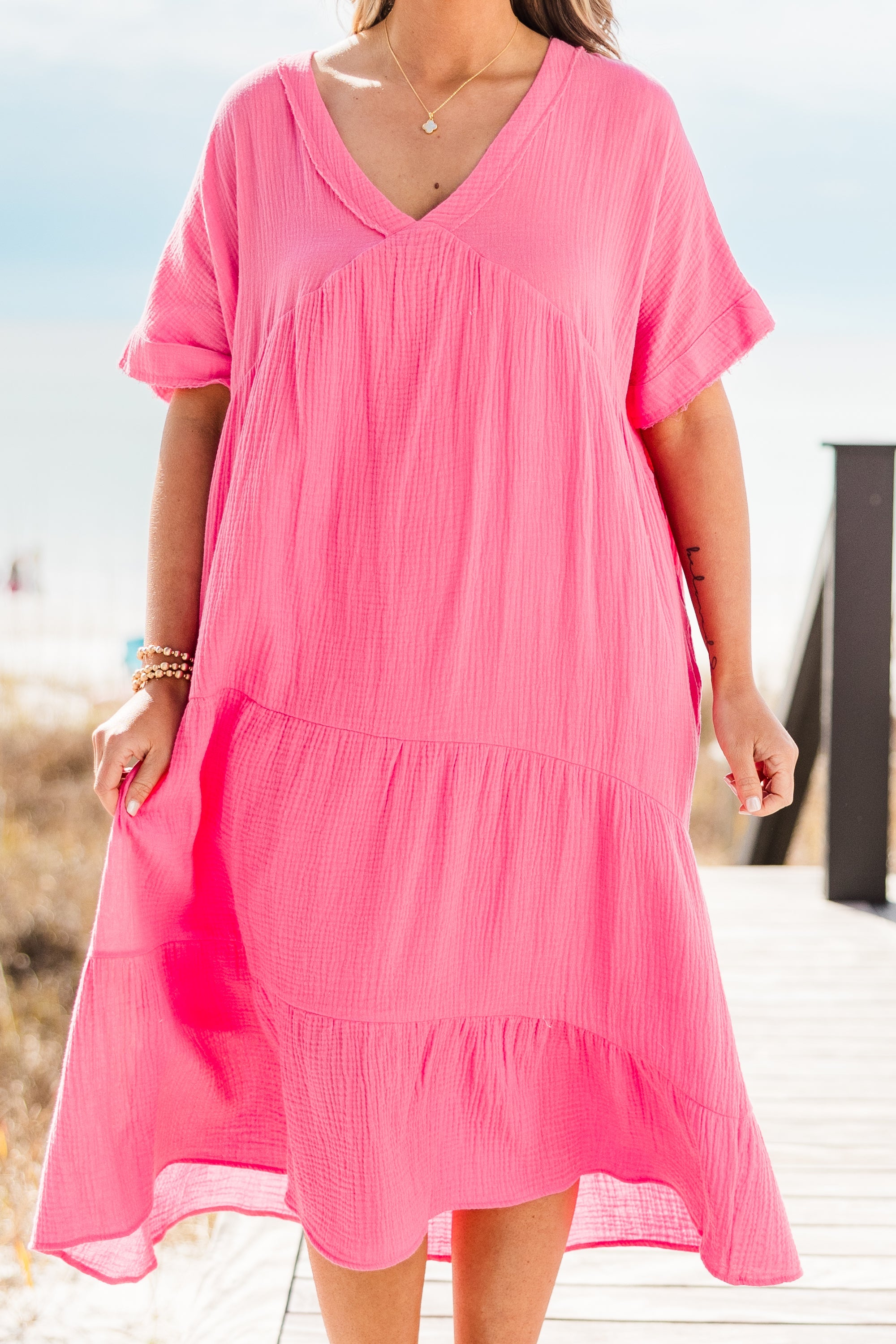 Just The Two Of Us Dress, Pink