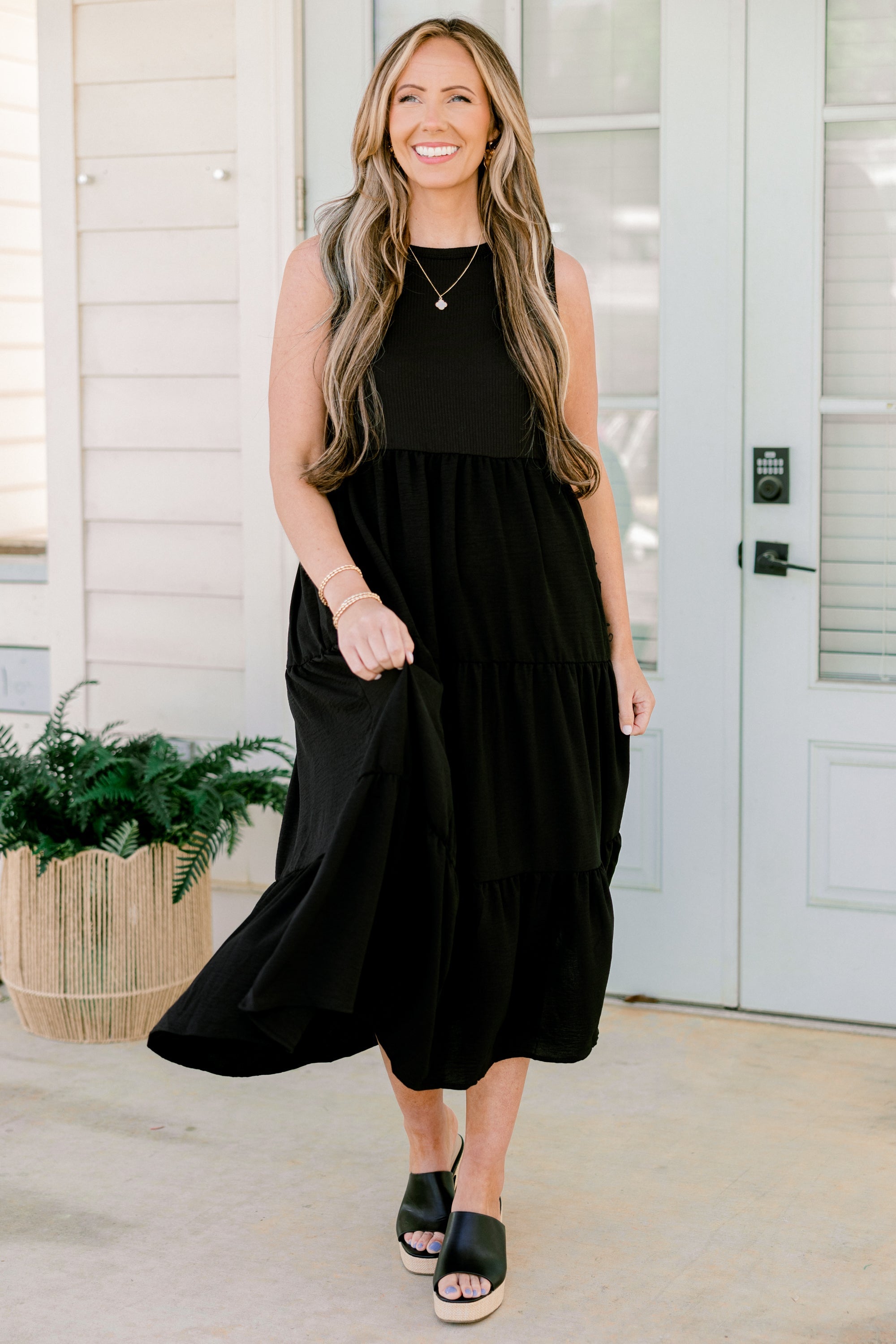 Keep It Up Dress, Black