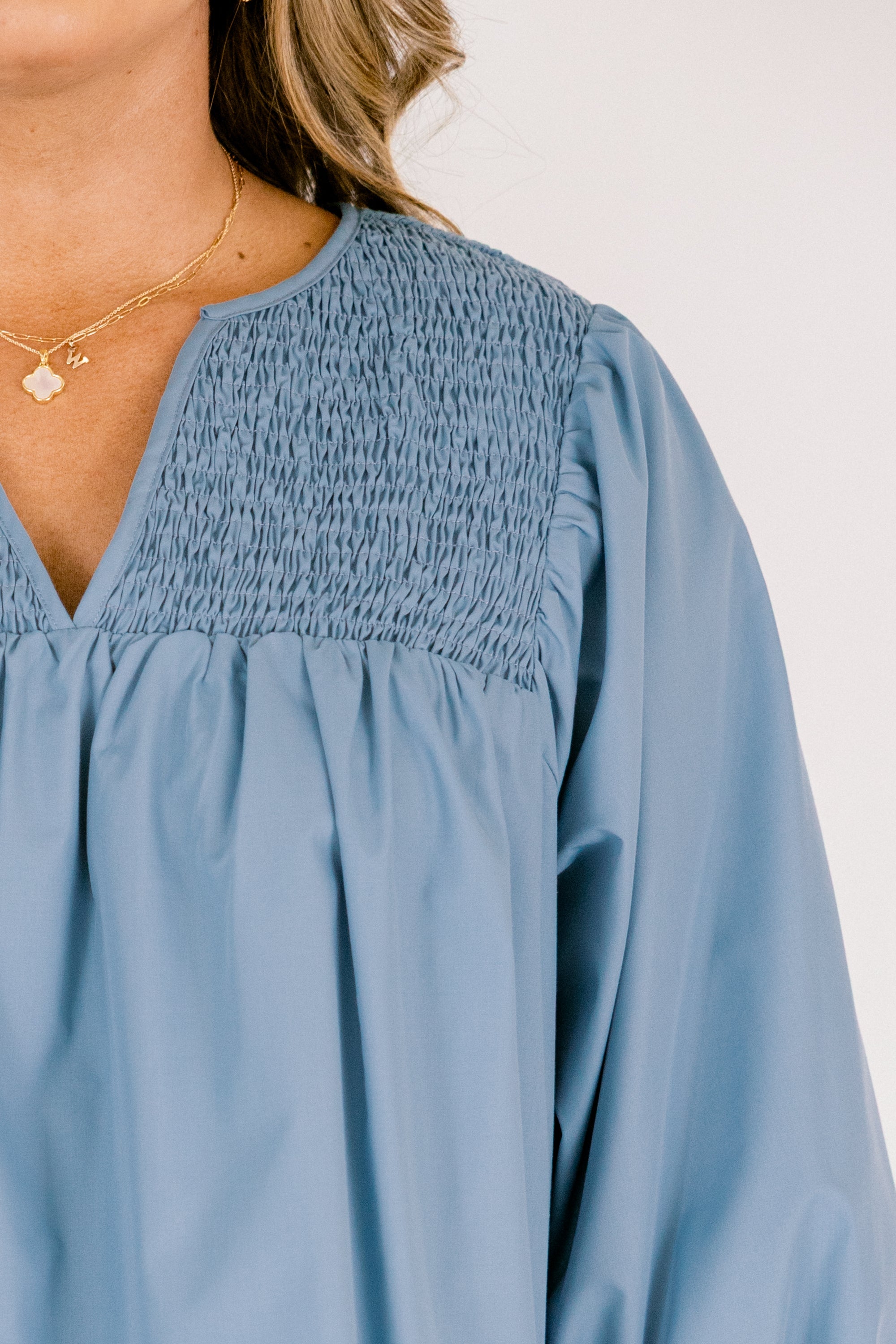 Keep It Up Top, Chambray