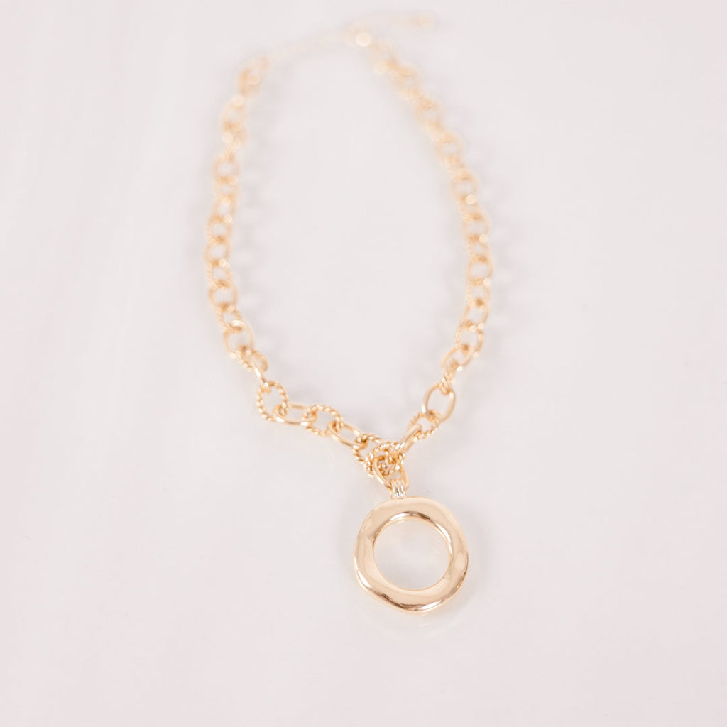 Keep It Warm Necklace, Gold