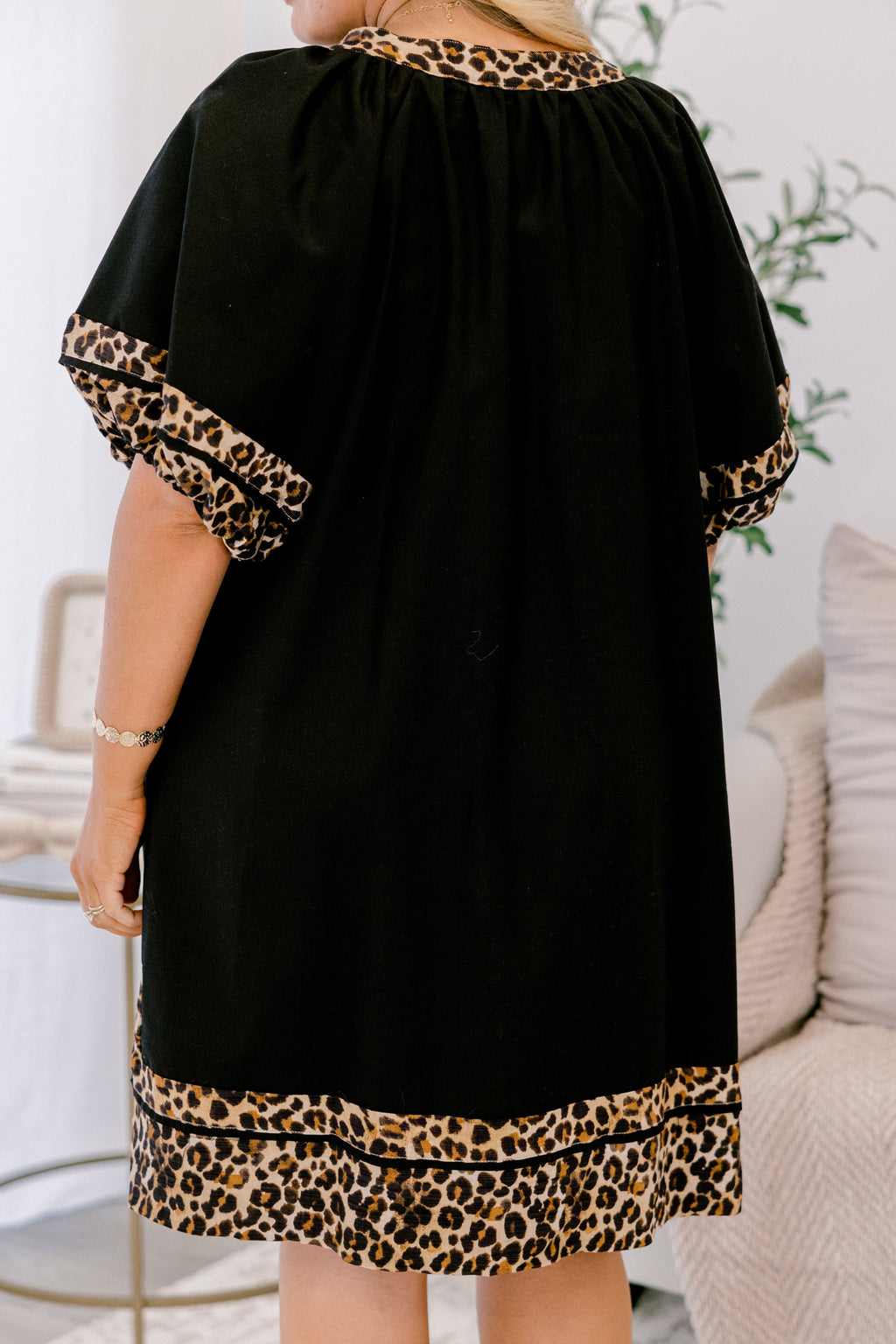 Keep Me Company Dress, Black