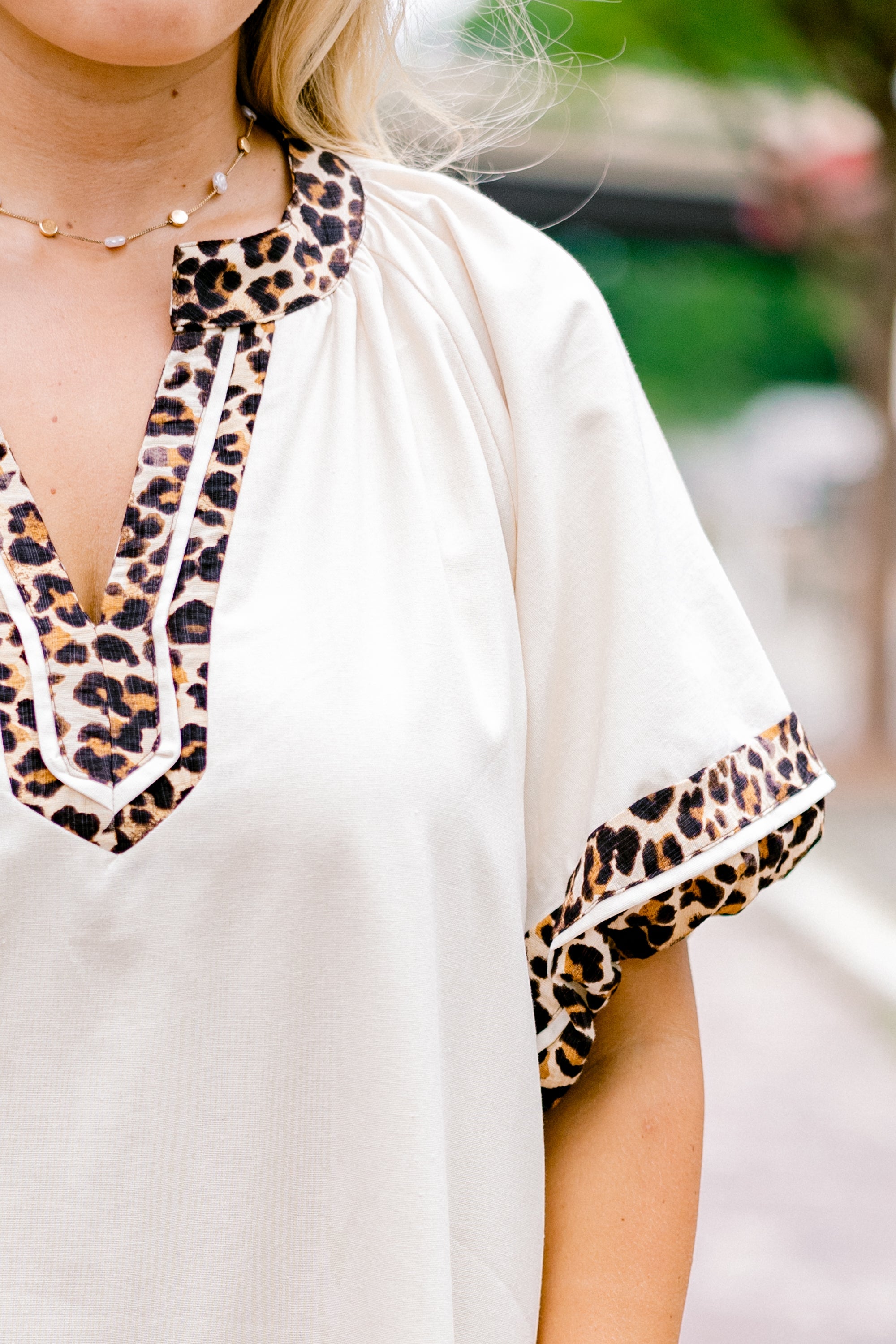 Keep Me Company Dress, Cream