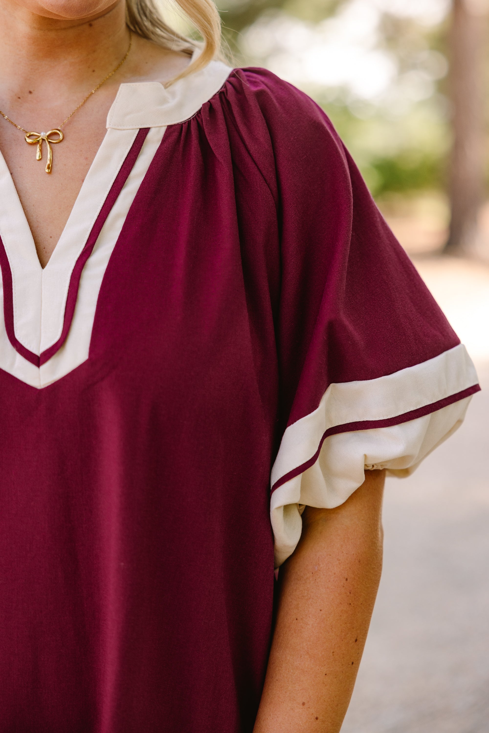 Keep Me Company Dress, Plum
