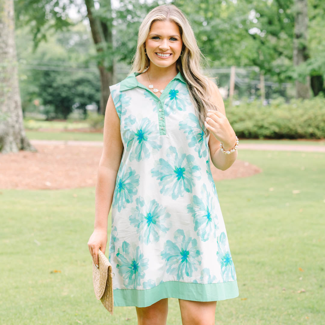 Keep Me Honest Dress, Green