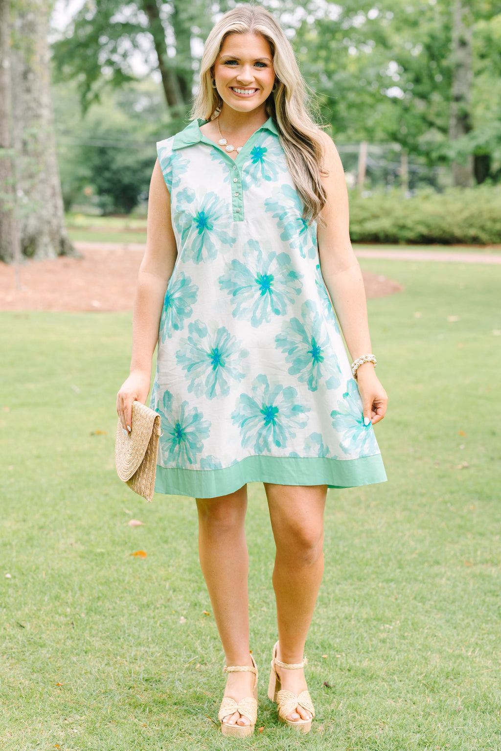 Keep Me Honest Dress, Green