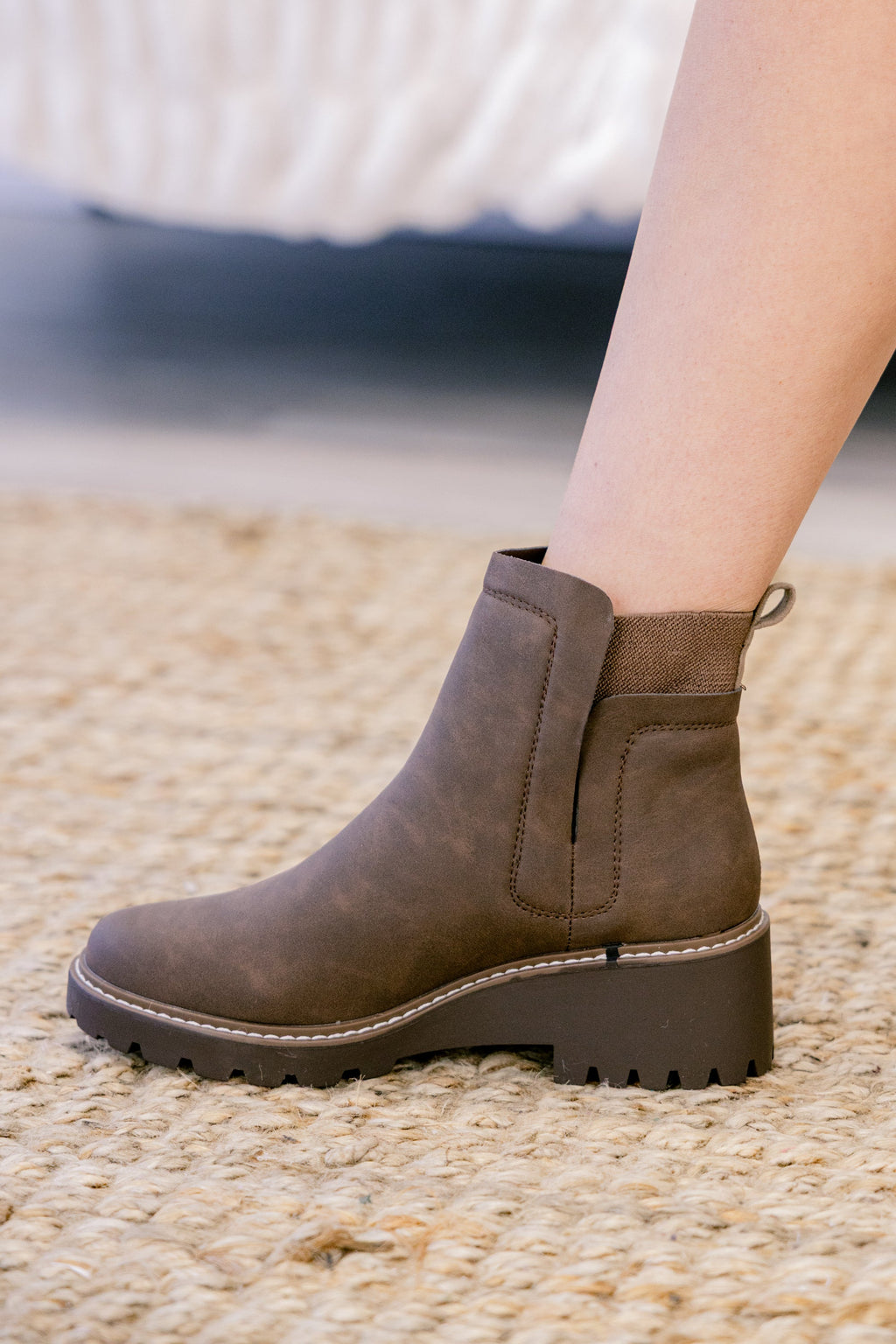 Keep The Cool Booties, Brown