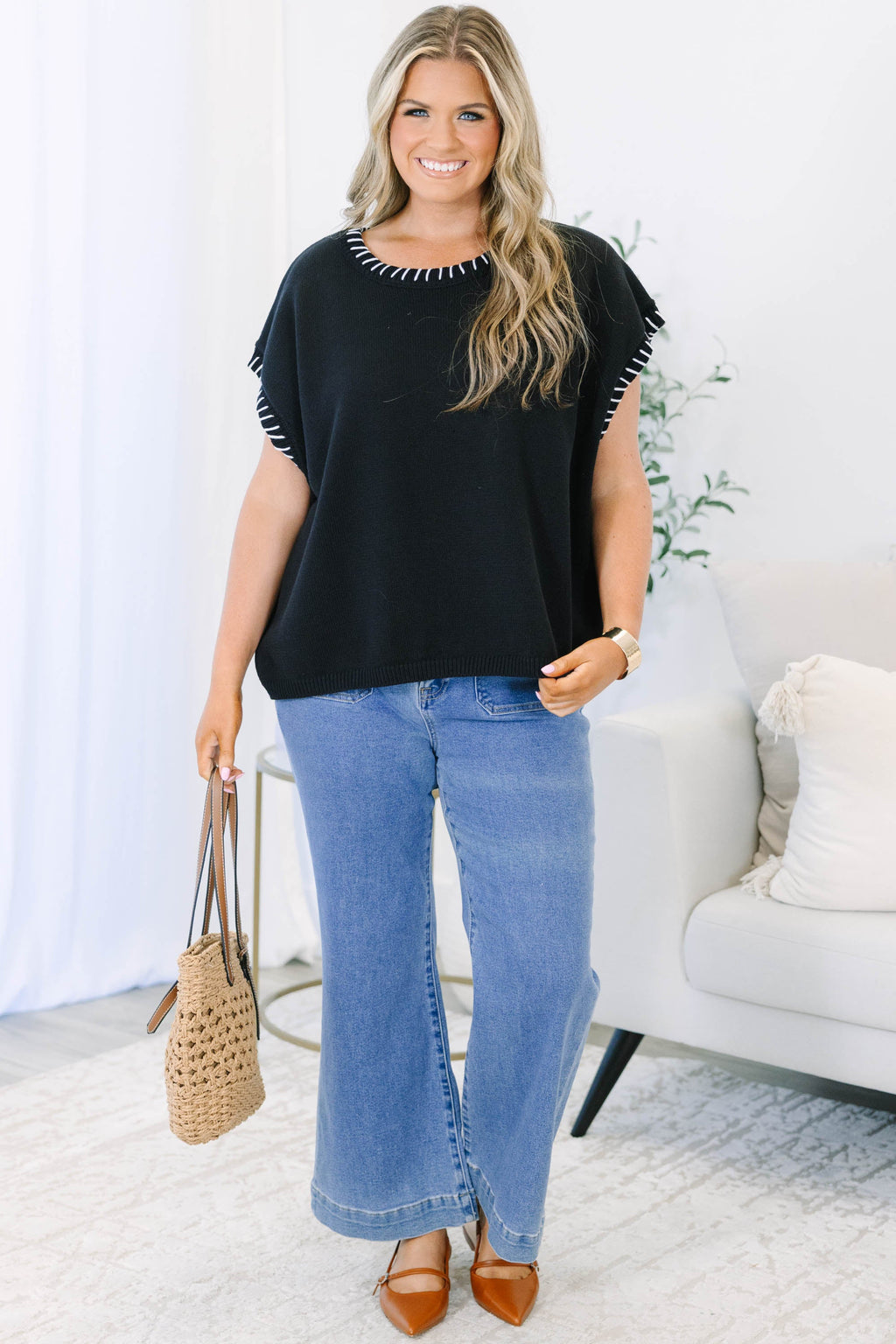 Keep Traveling Top, Black
