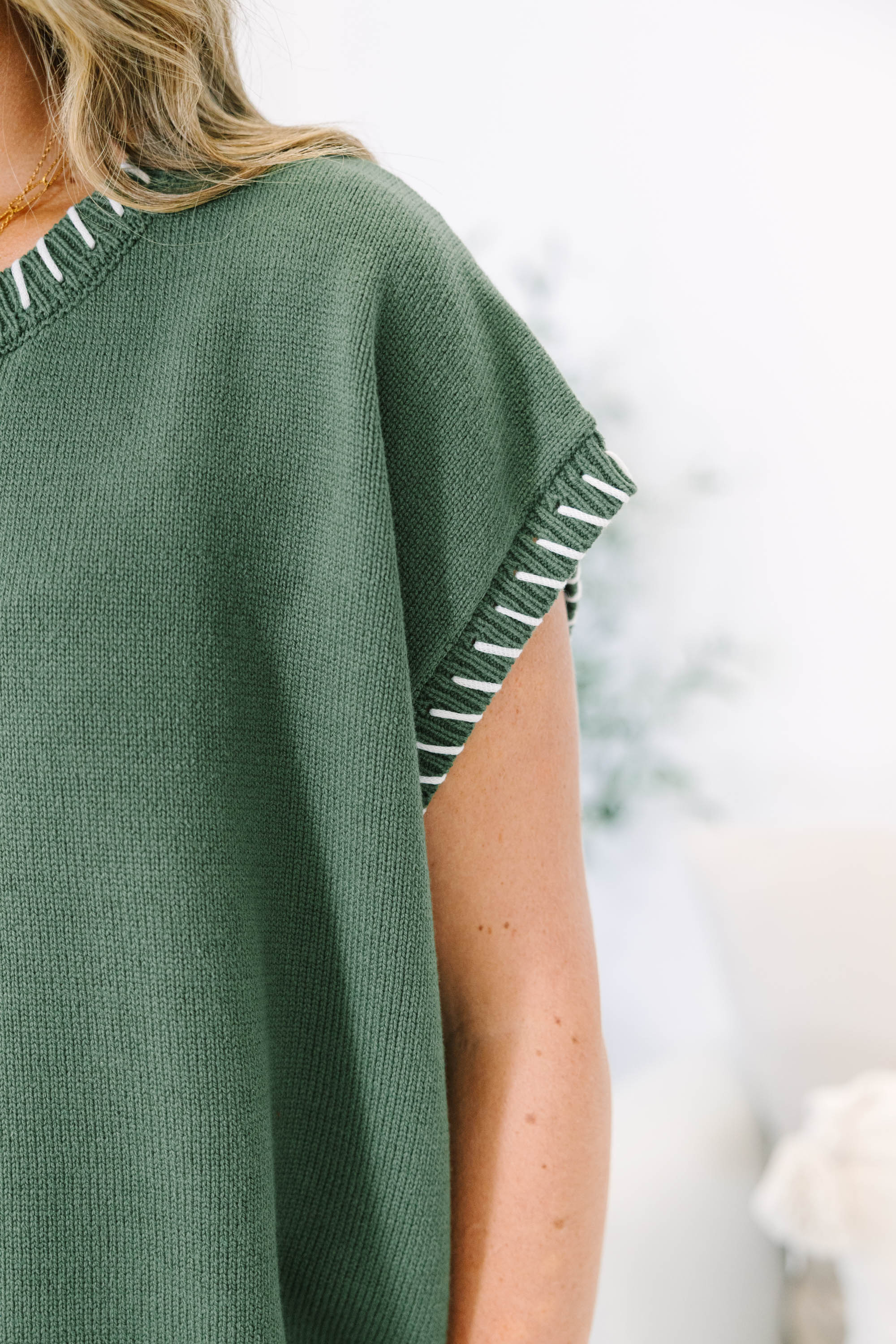 Keep Traveling Top, Green