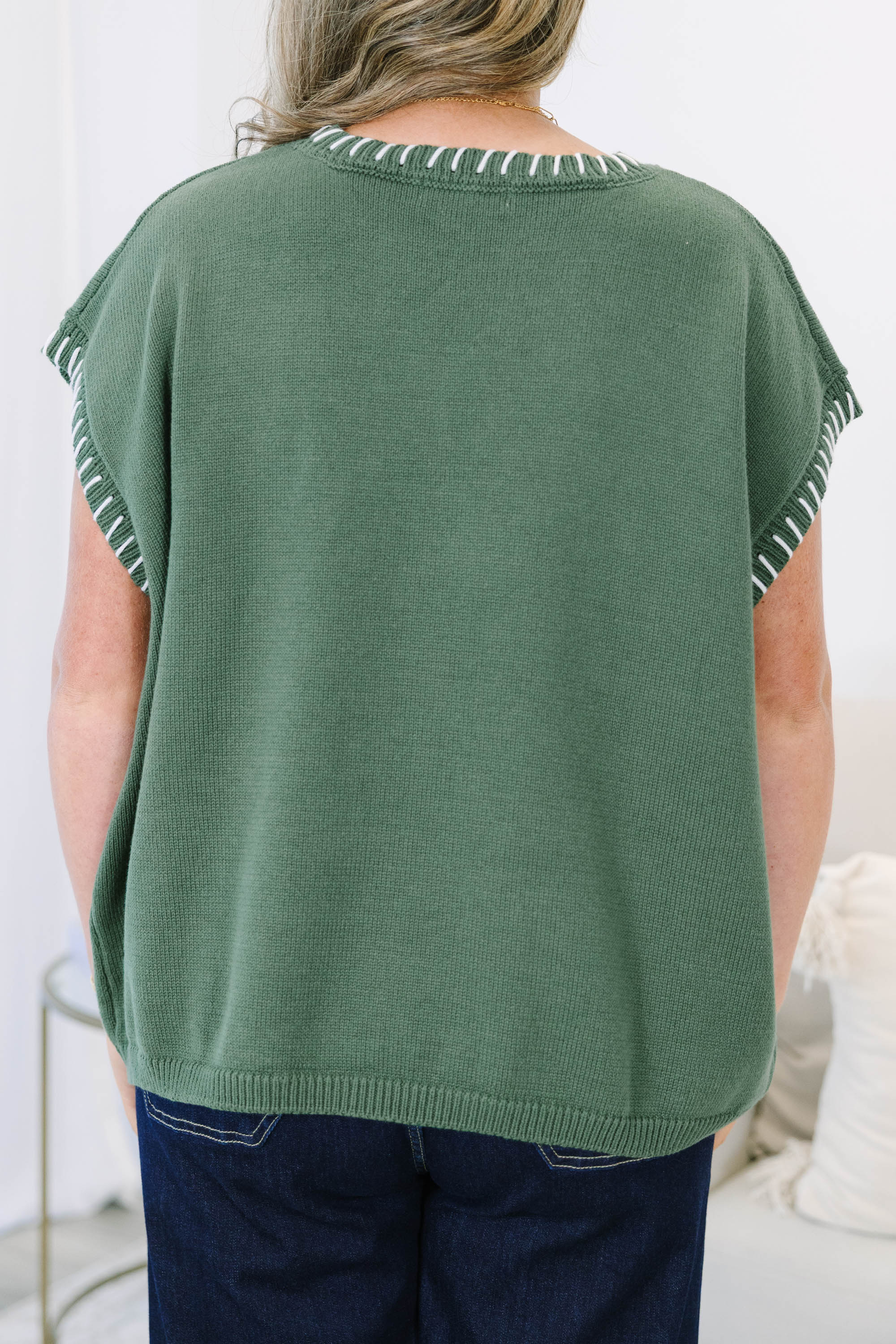 Keep Traveling Top, Green