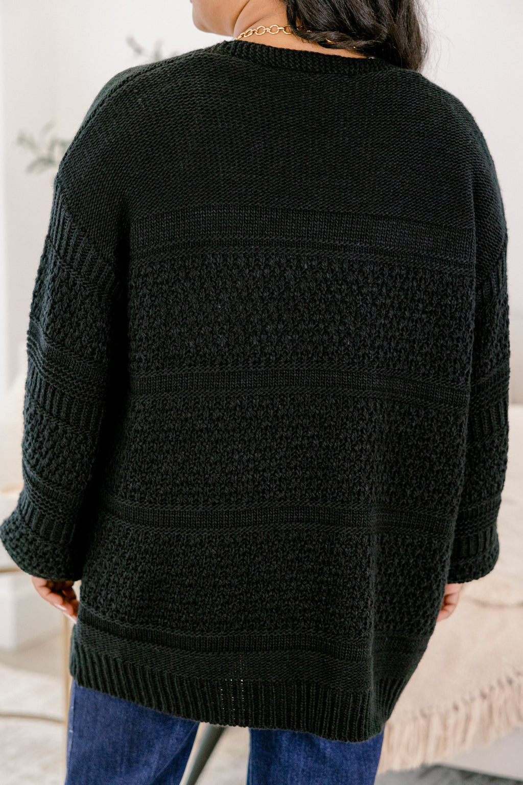 Keepin' Cozy Cardigan, Black