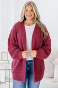 Keepin' Cozy Cardigan, Pink