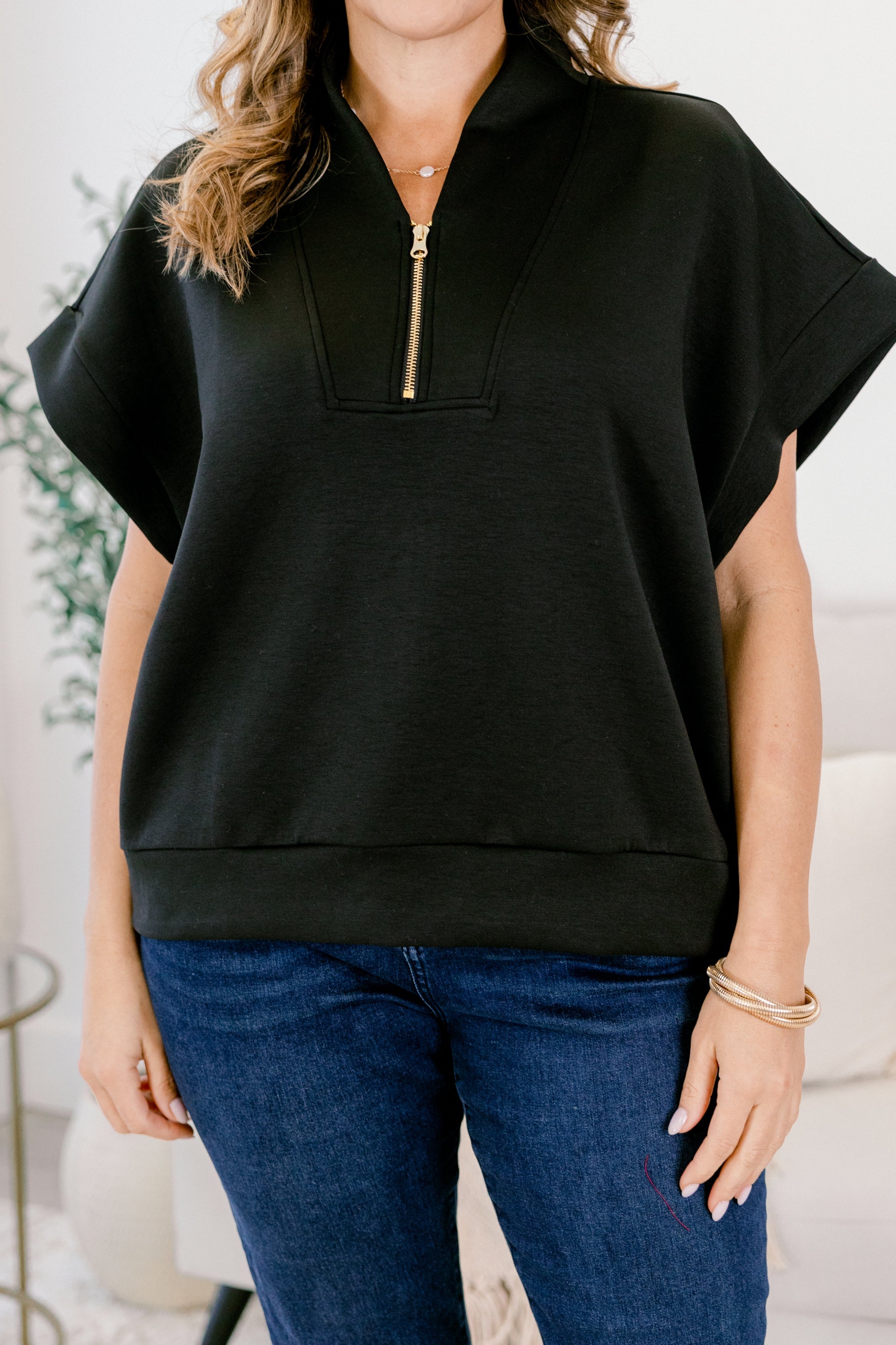 Keepin' It Simple Top, Black