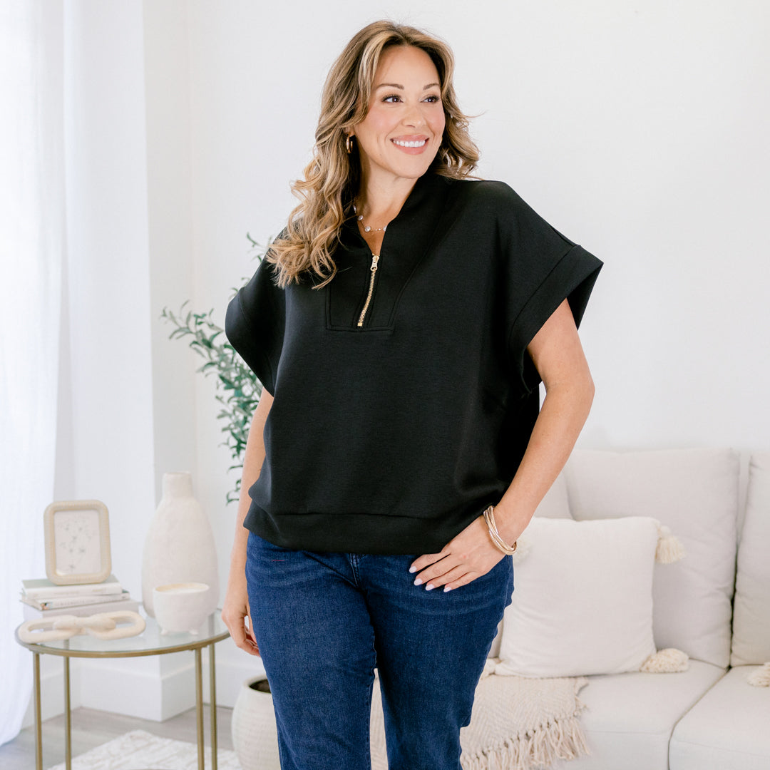 Keepin' It Simple Top, Black