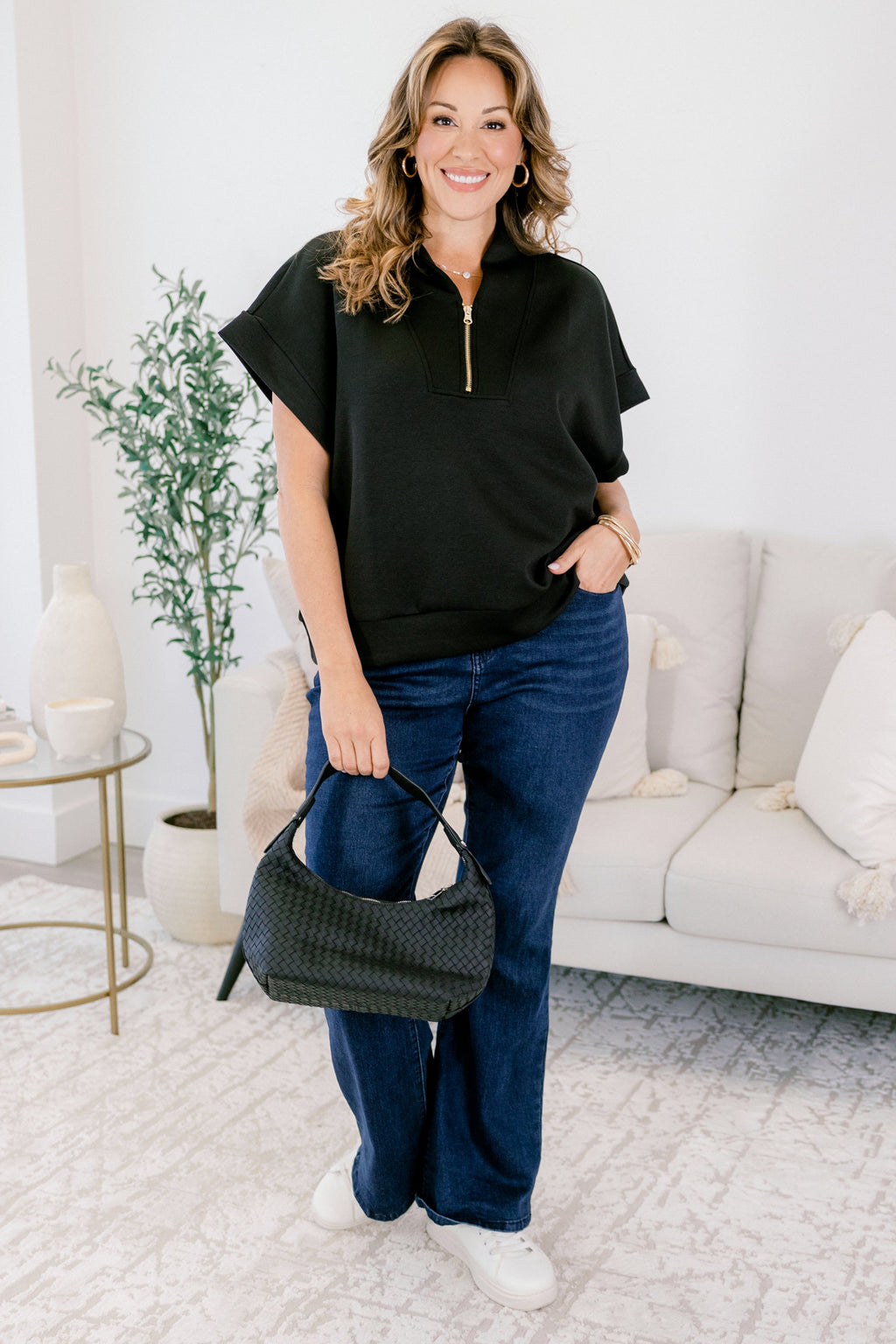 Keepin' It Simple Top, Black