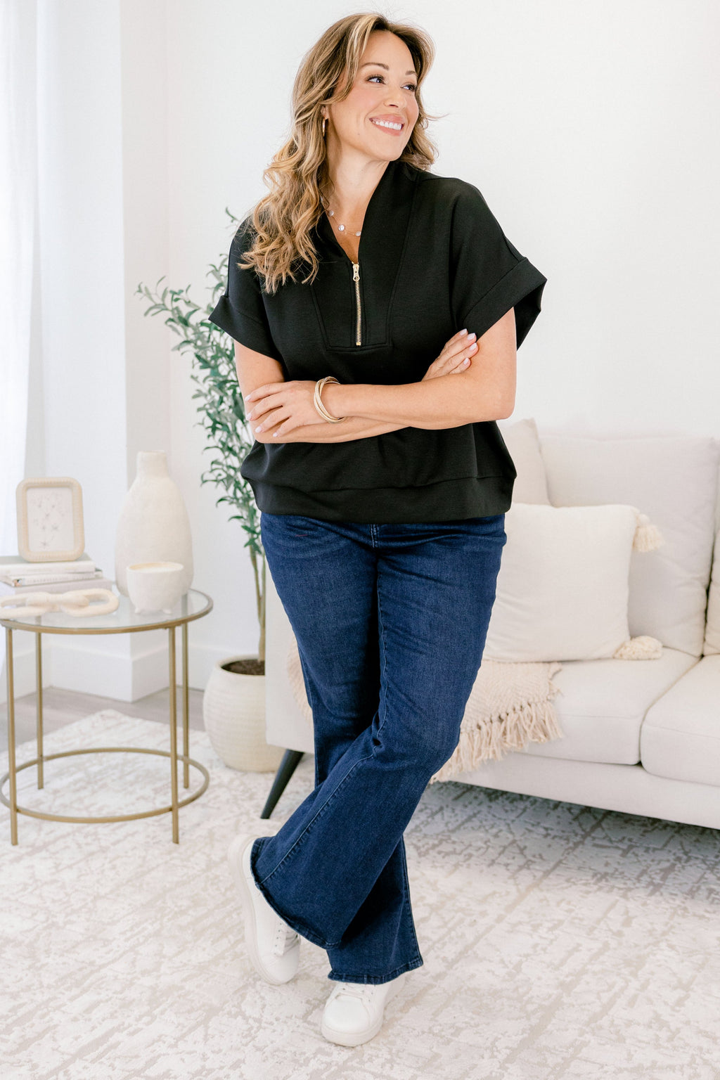 Keepin' It Simple Top, Black