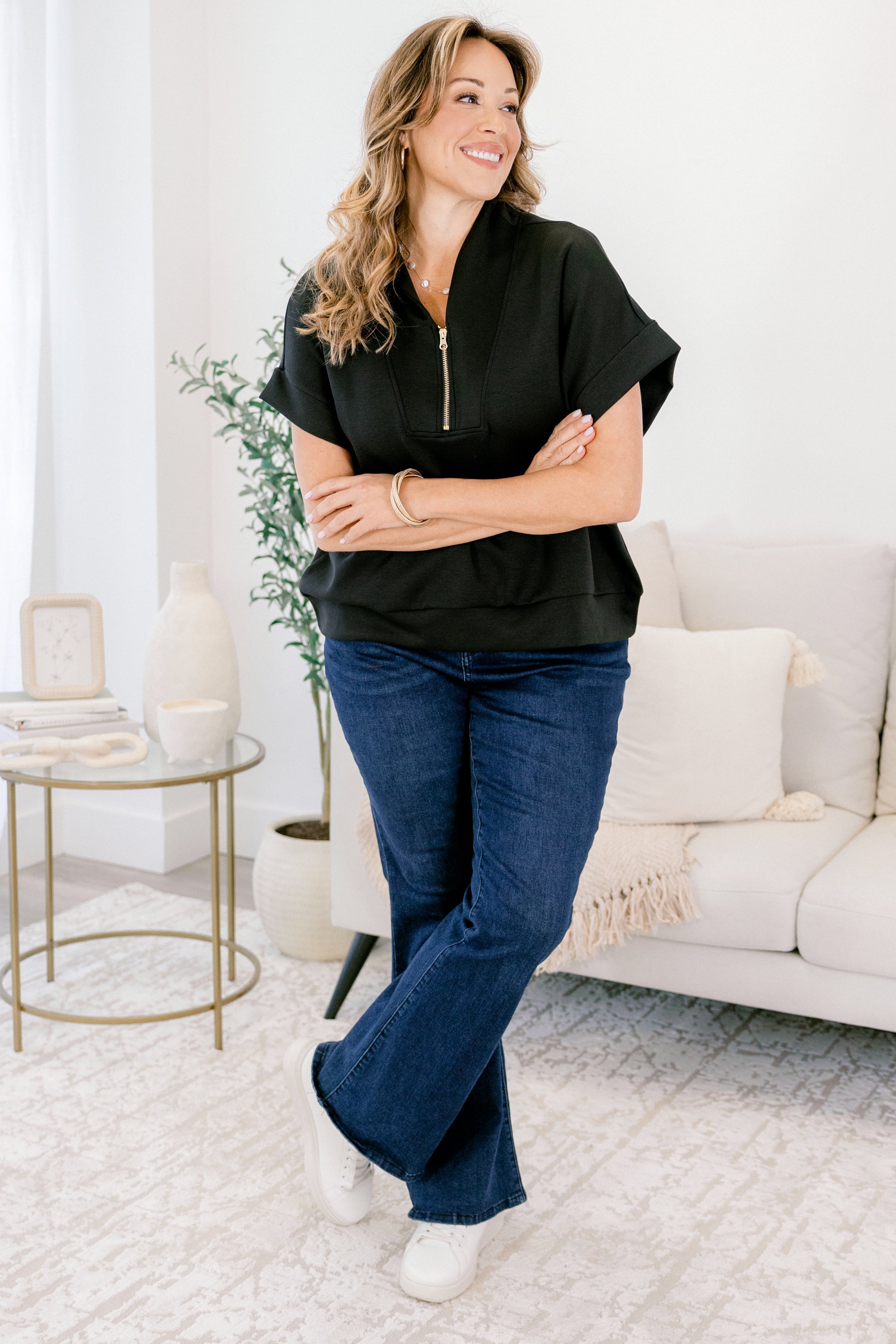 Keepin' It Simple Top, Black