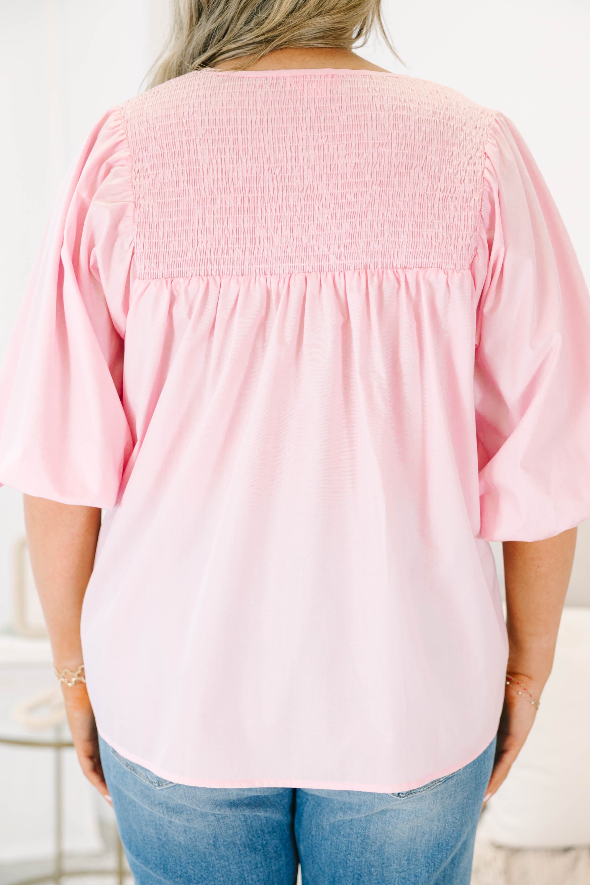 Keep It Up Top, Pink