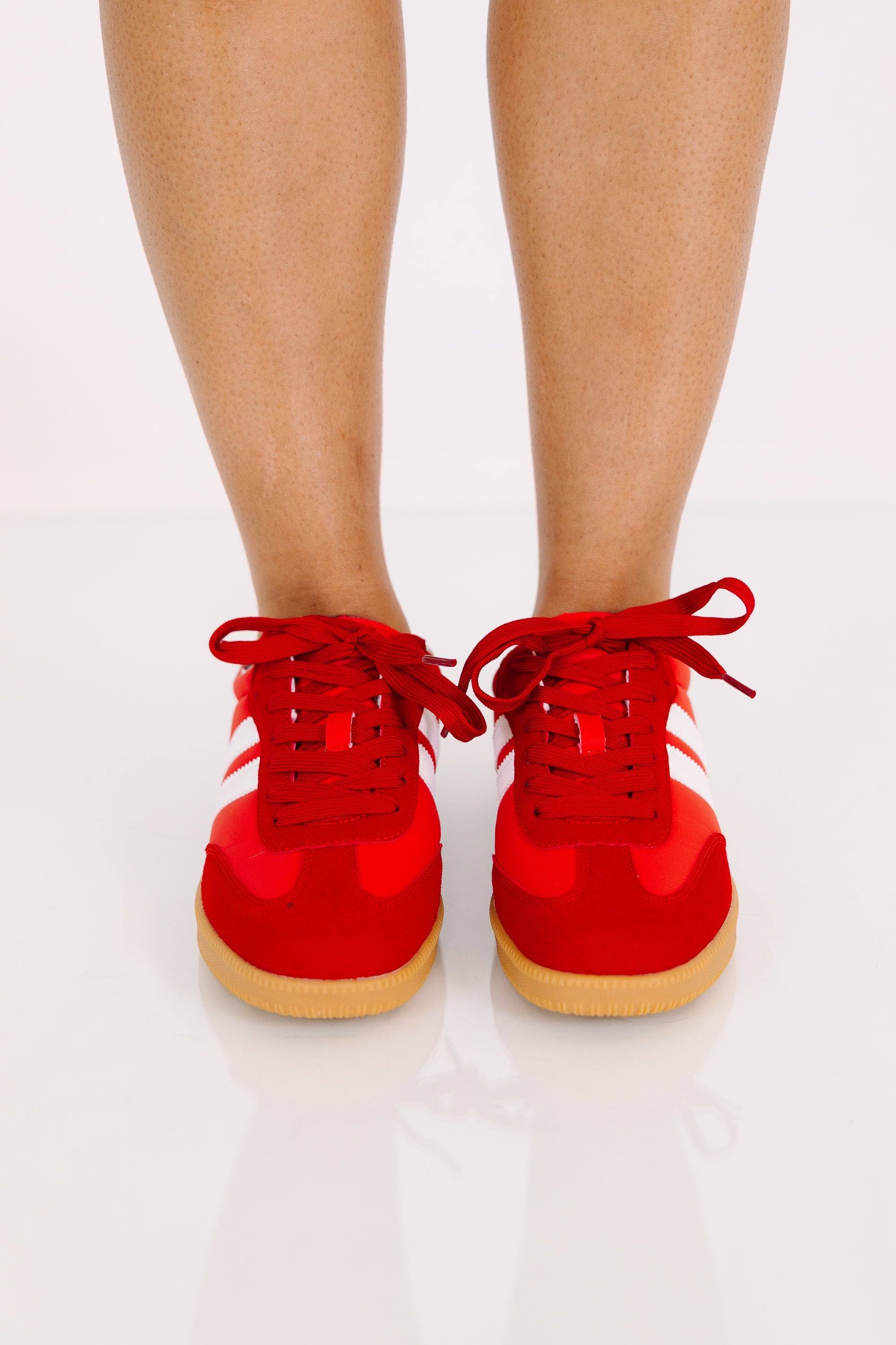 Keep Shining Sneakers, Red